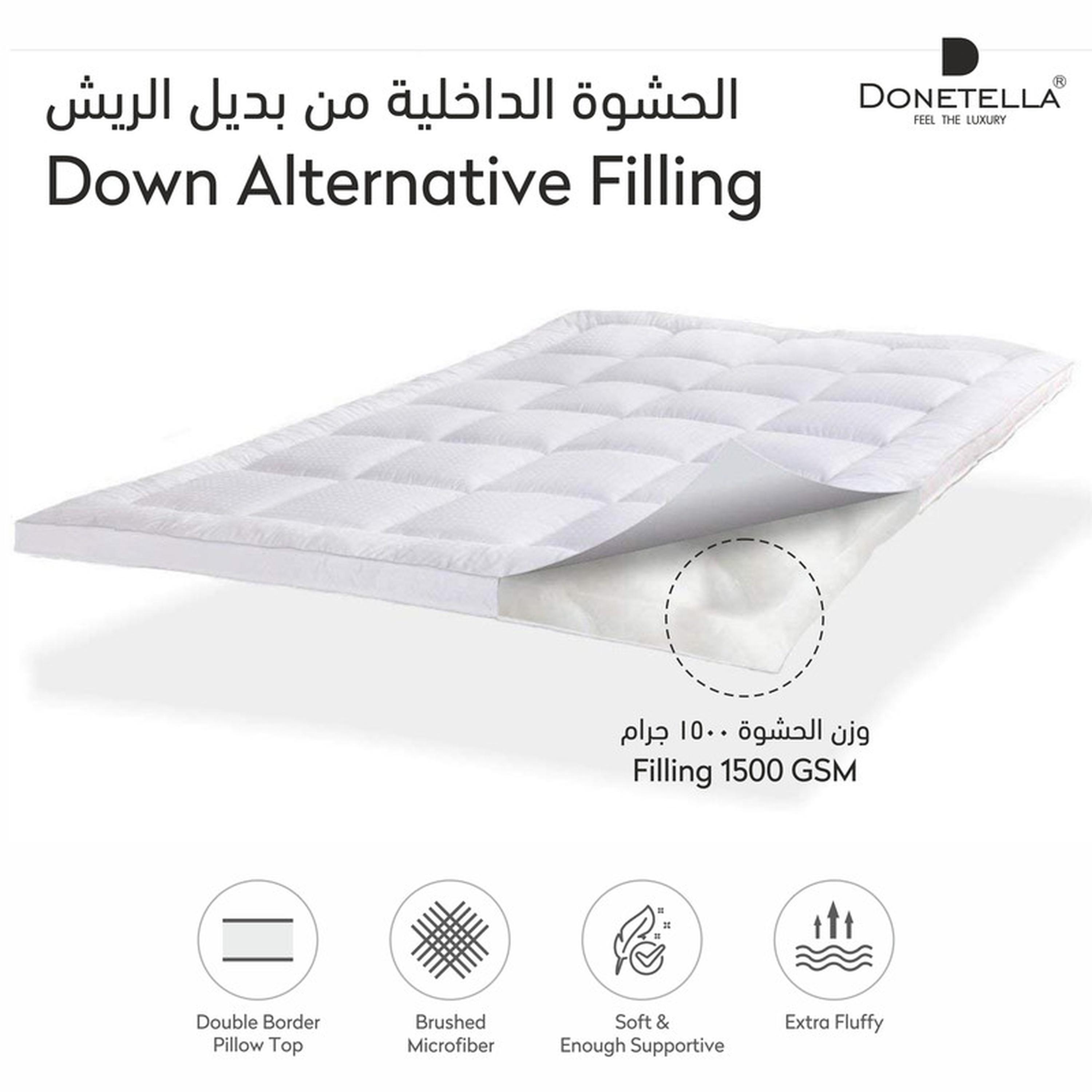 Hotel 1550GSM Cotton King Mattress Topper - 200x200+14 cms-household-bedding-mattresstoppersandprotectors-mattresstoppers-image-7