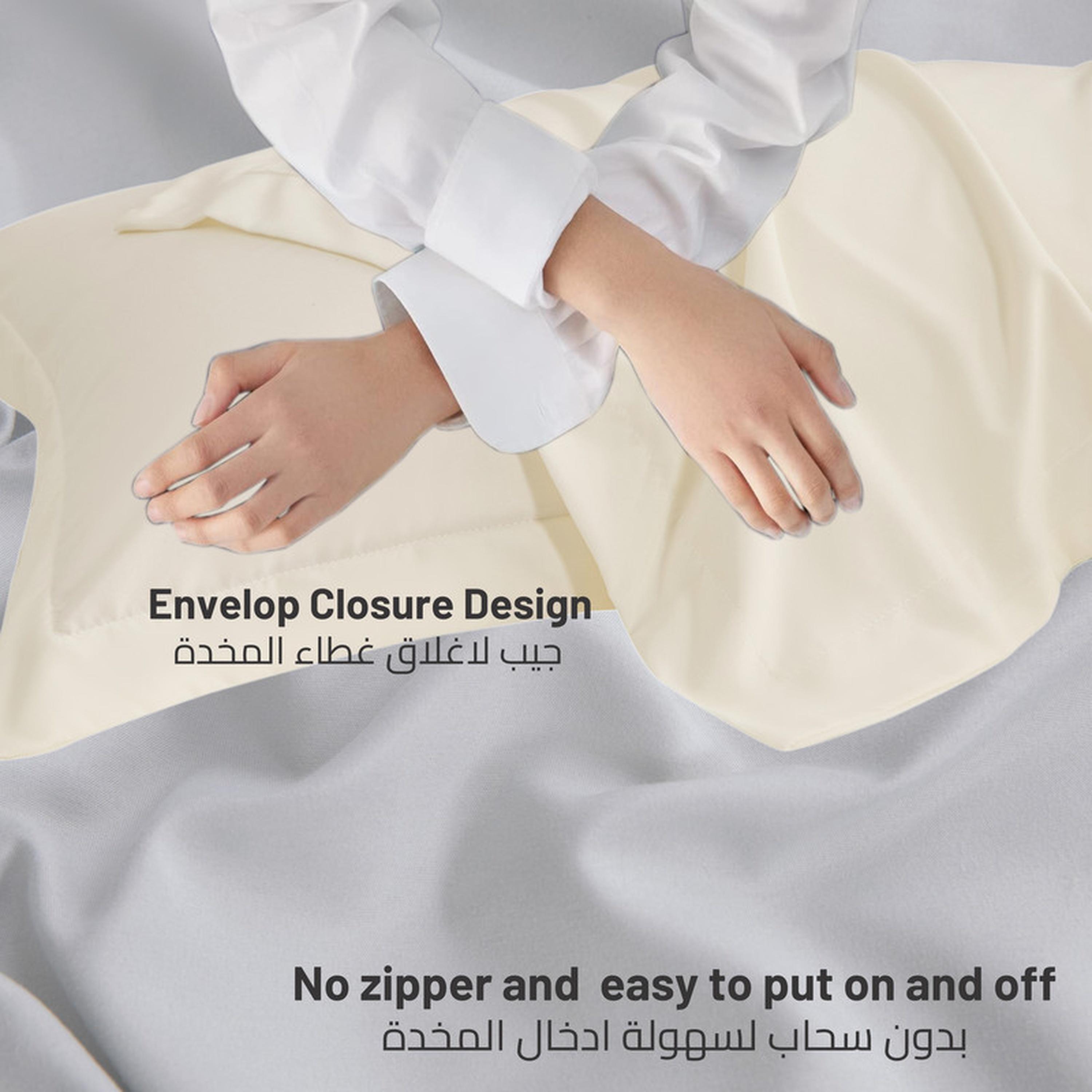Microfibre 2-Piece Pillowcase Set - 50x75 cms-household-bedding-sheetsandpillowcases-pillowcases-image-4