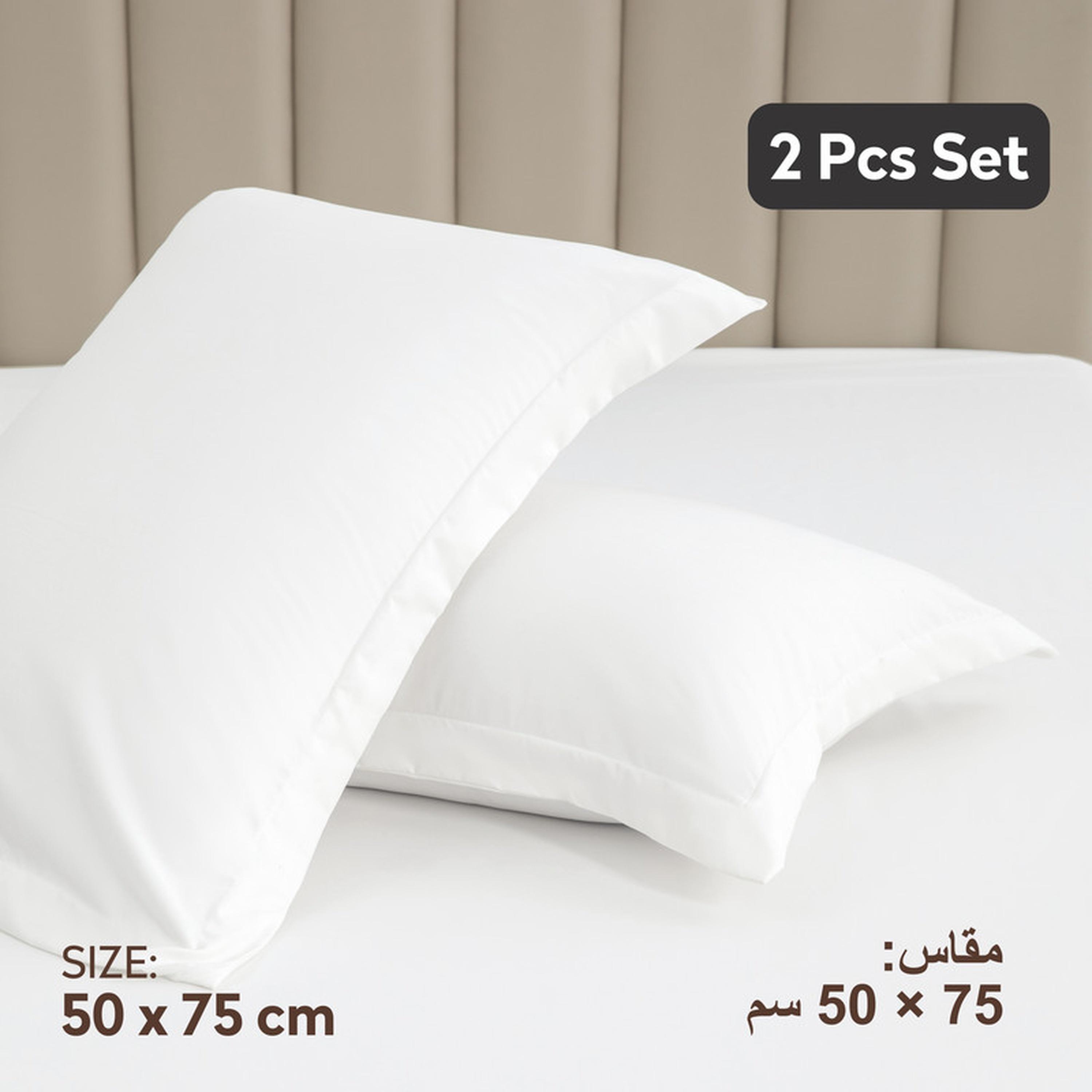 Microfibre 2-Piece Pillowcase Set - 50x75 cms-household-bedding-sheetsandpillowcases-pillowcases-image-3