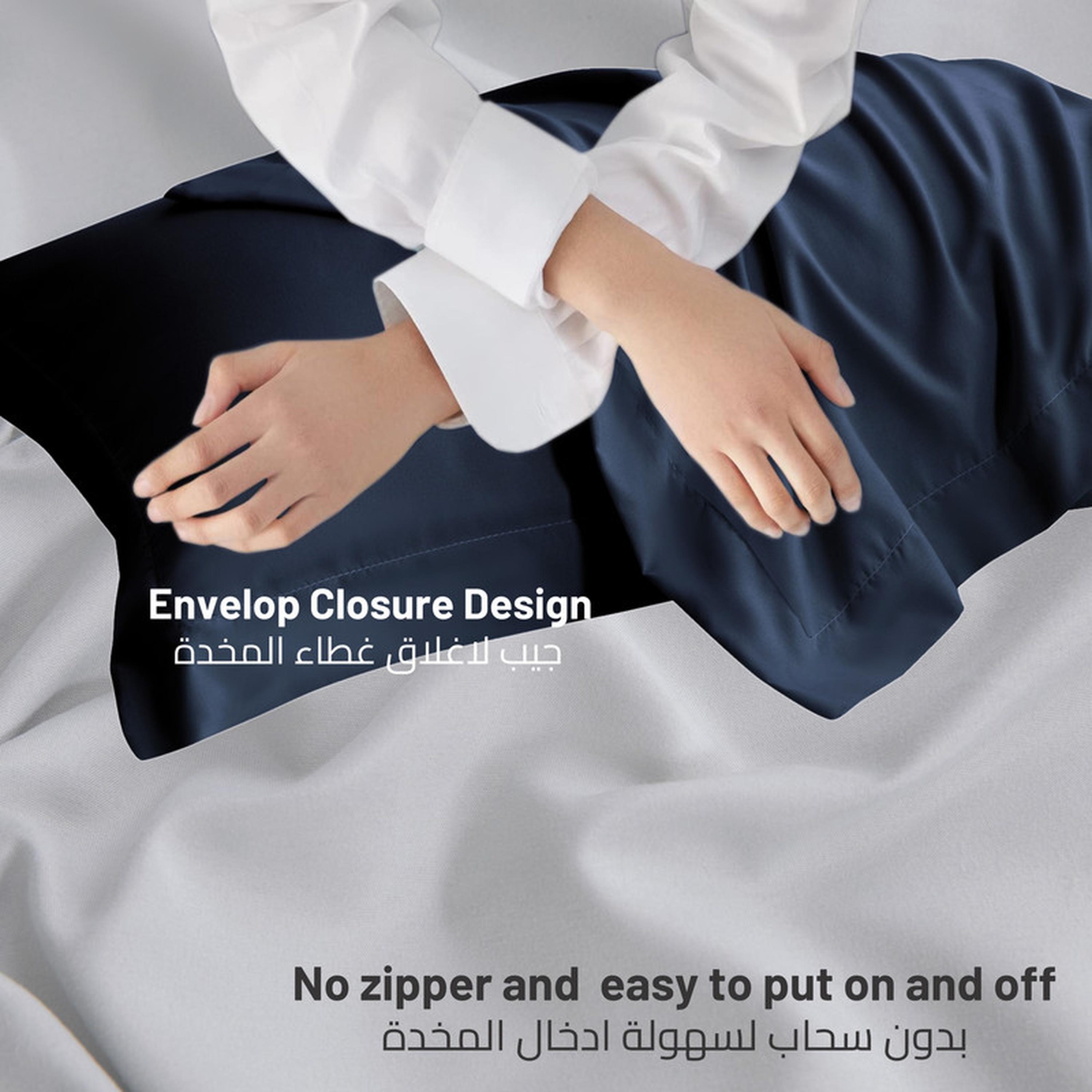 طقم أغطية وسائد من الألياف الدقيقة قطعتين من دونتيلا - 50x75 سم-household-bedding-sheetsandpillowcases-pillowcases-image-4