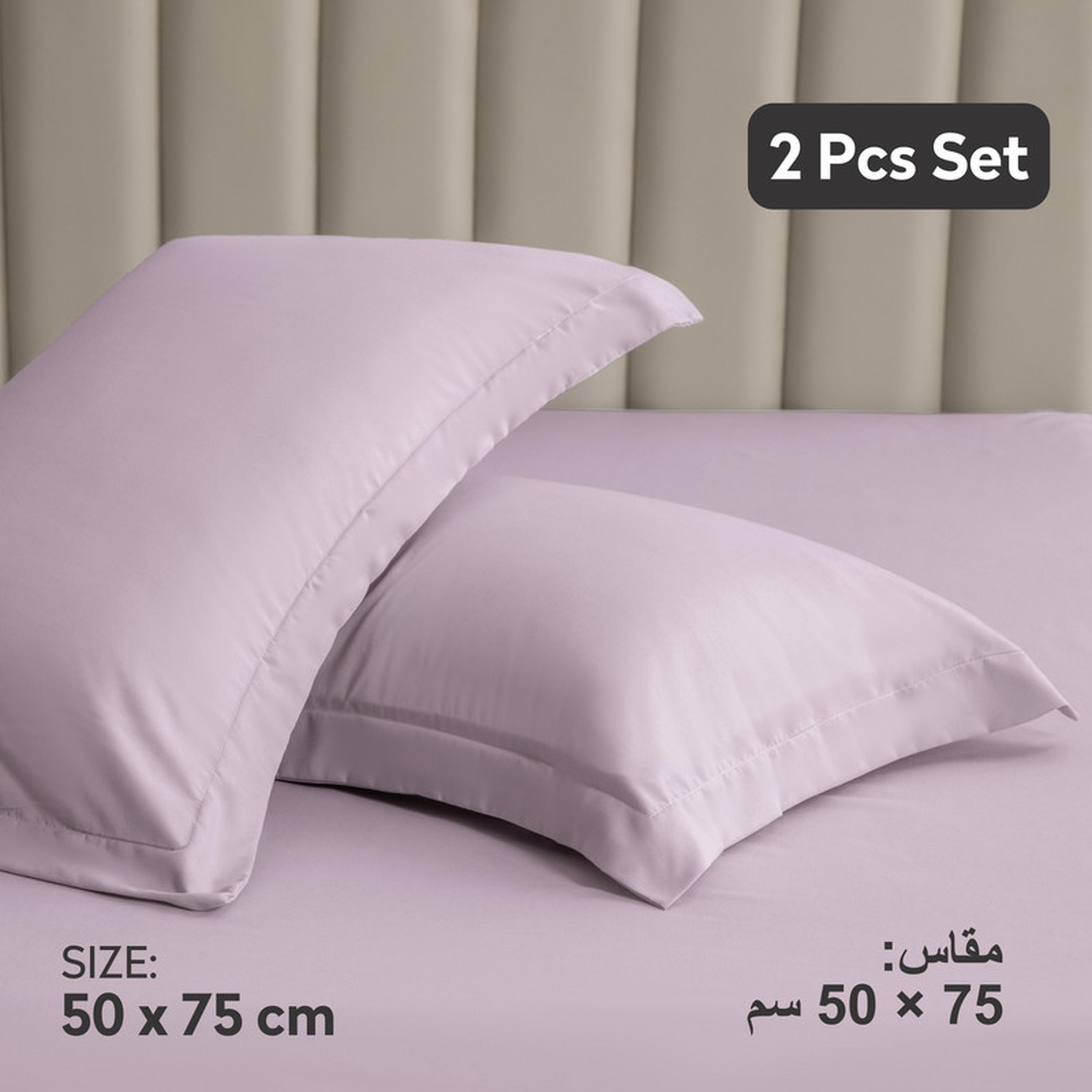 طقم أغطية وسائد من الألياف الدقيقة قطعتين من دونتيلا - 50x75 سم-household-bedding-sheetsandpillowcases-pillowcases-image-3