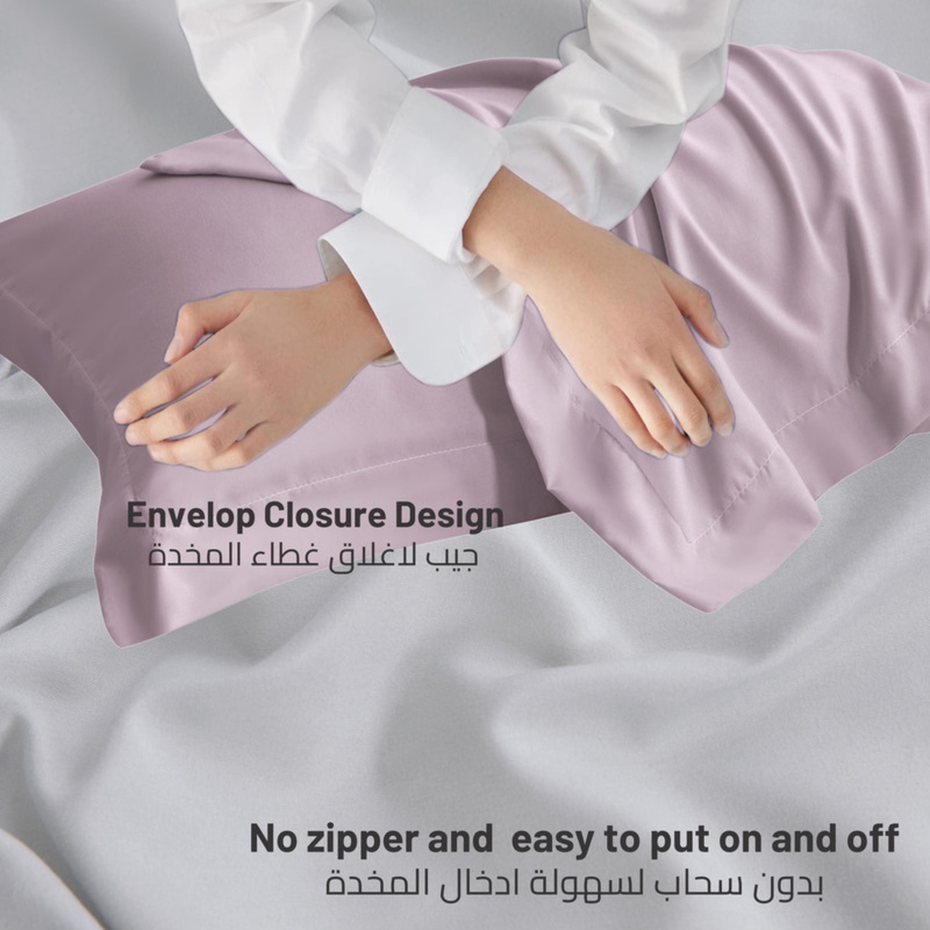 طقم أغطية وسائد من الألياف الدقيقة قطعتين من دونتيلا - 50x75 سم-household-bedding-sheetsandpillowcases-pillowcases-image-4