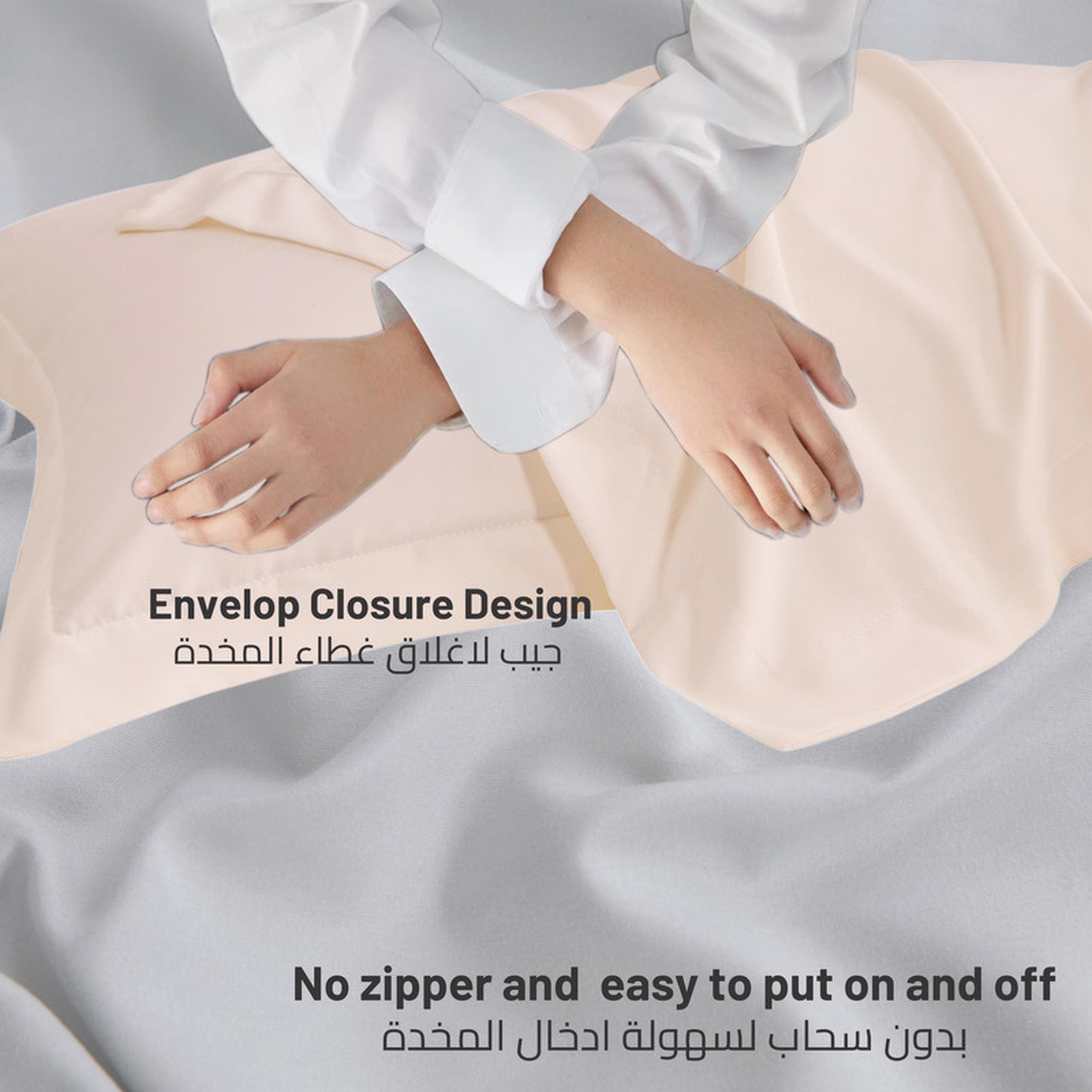 Microfibre 2-Piece Pillowcase Set - 50x75 cms-household-bedding-sheetsandpillowcases-pillowcases-image-4