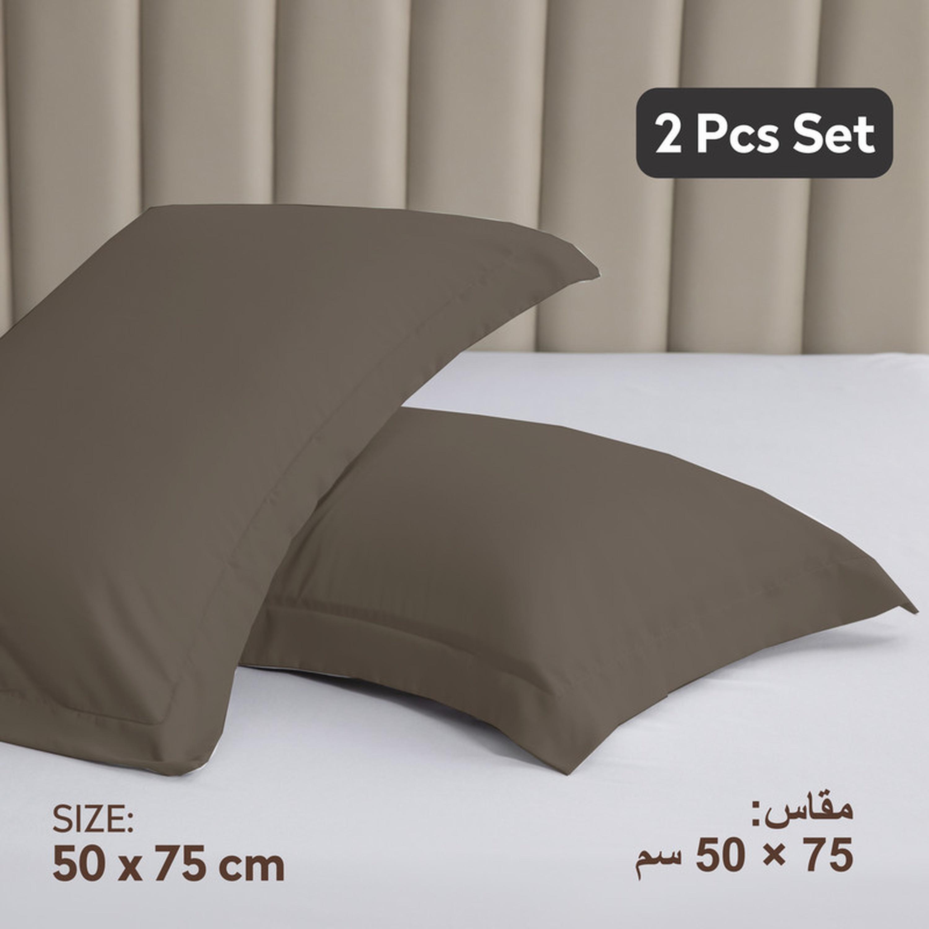 Microfibre 2-Piece Pillowcase Set - 50x75 cms-household-bedding-sheetsandpillowcases-pillowcases-image-3