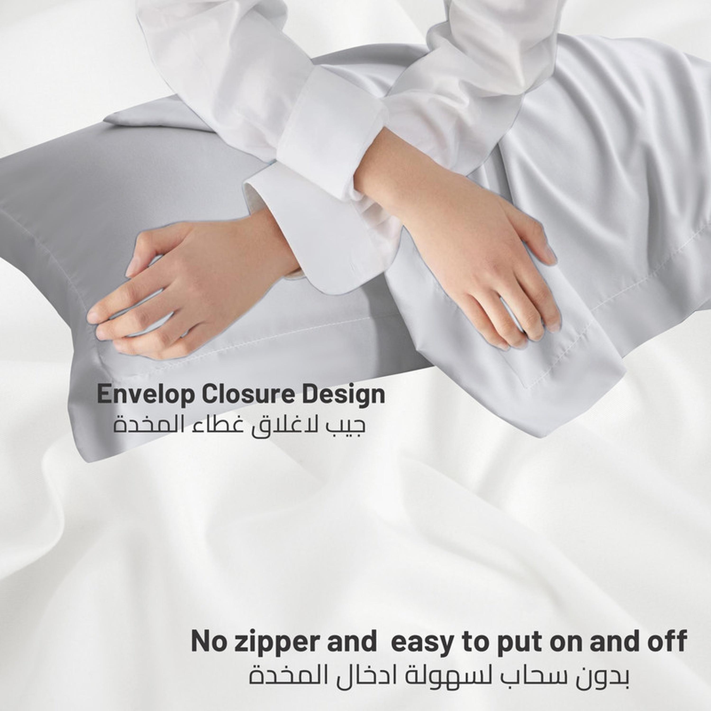 طقم أغطية وسائد من الألياف الدقيقة قطعتين من دونتيلا - 50x75 سم-household-bedding-sheetsandpillowcases-pillowcases-image-4