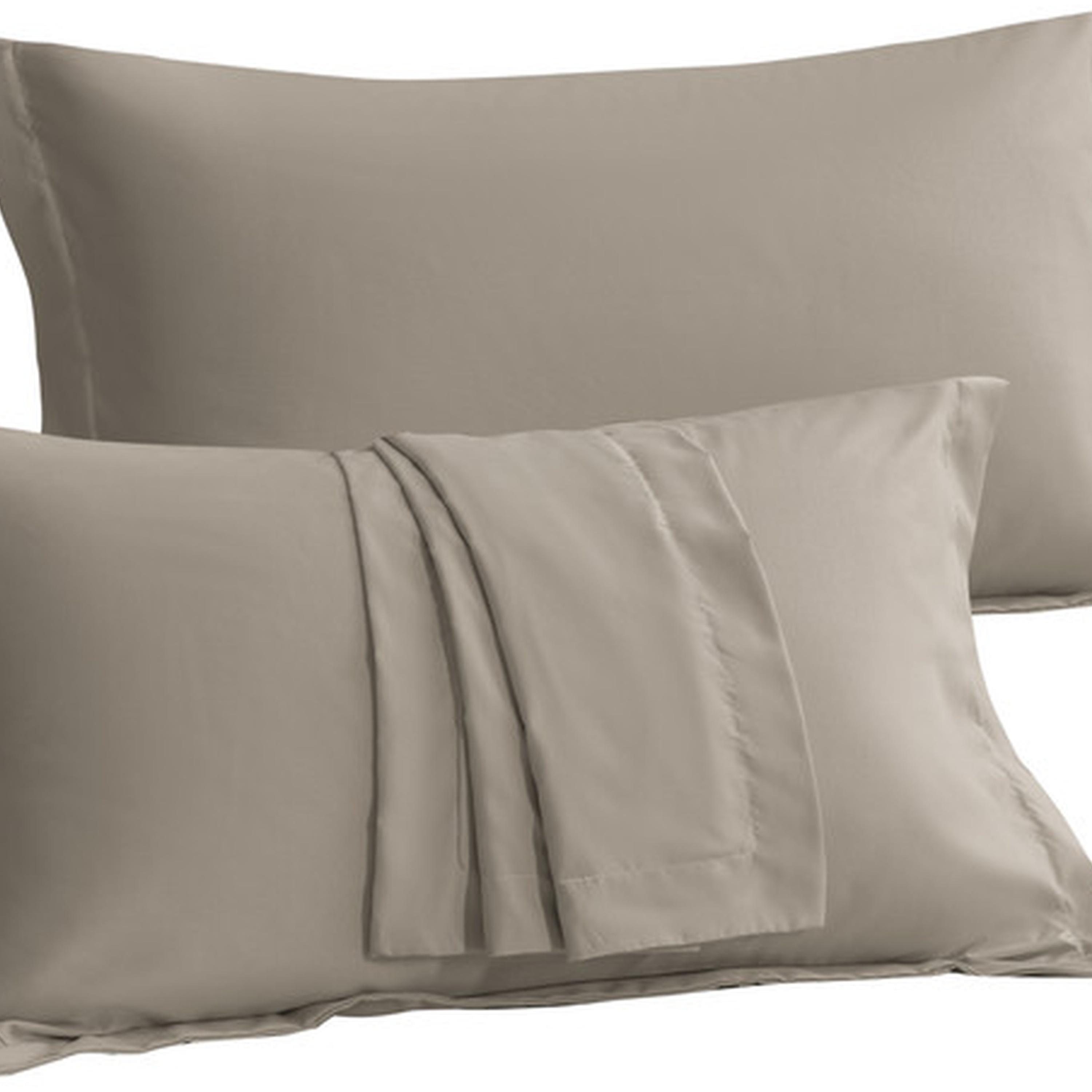 Microfibre 2-Piece Pillowcase Set - 50x75 cms-household-bedding-sheetsandpillowcases-pillowcases-image-1