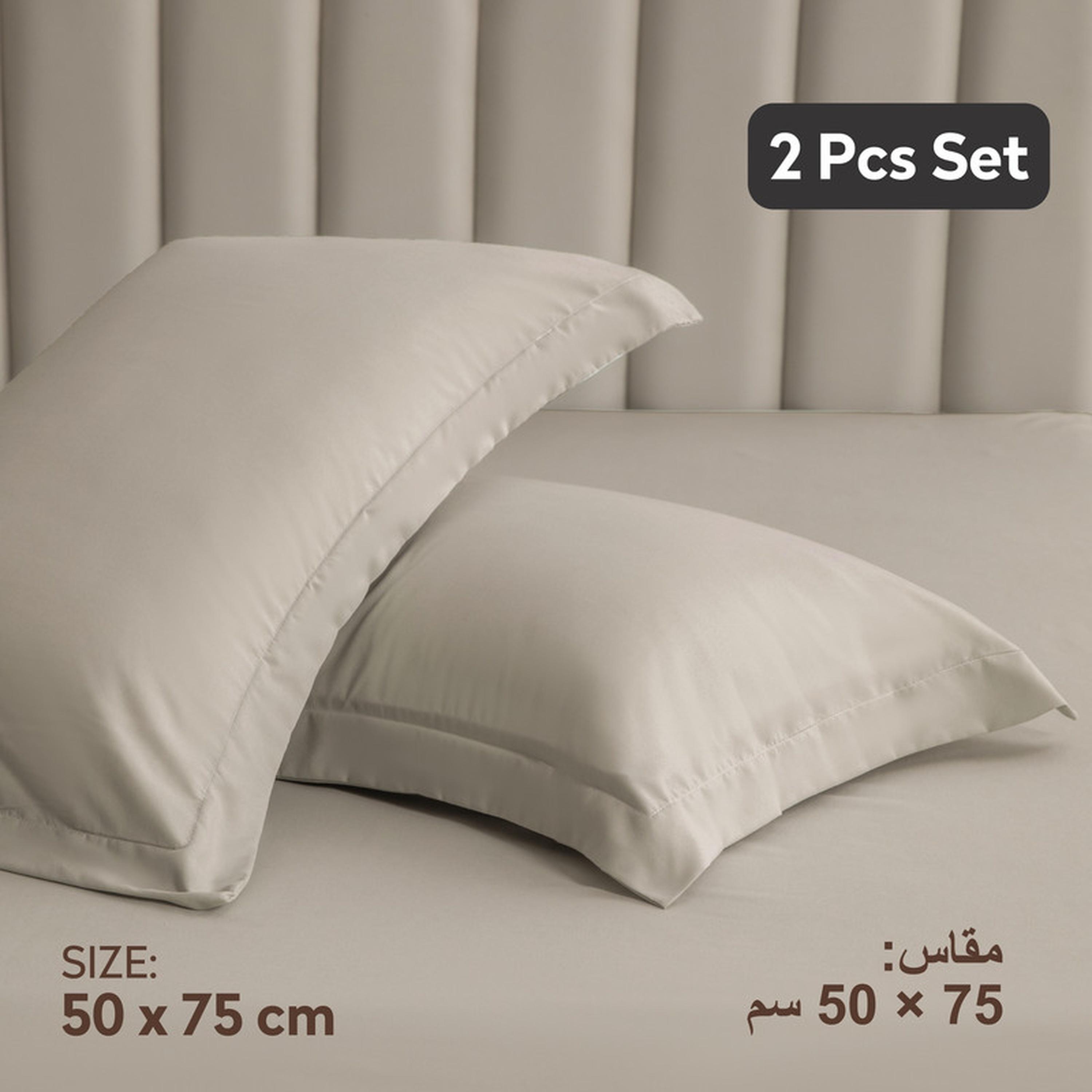 Microfibre 2-Piece Pillowcase Set - 50x75 cms-household-bedding-sheetsandpillowcases-pillowcases-image-3