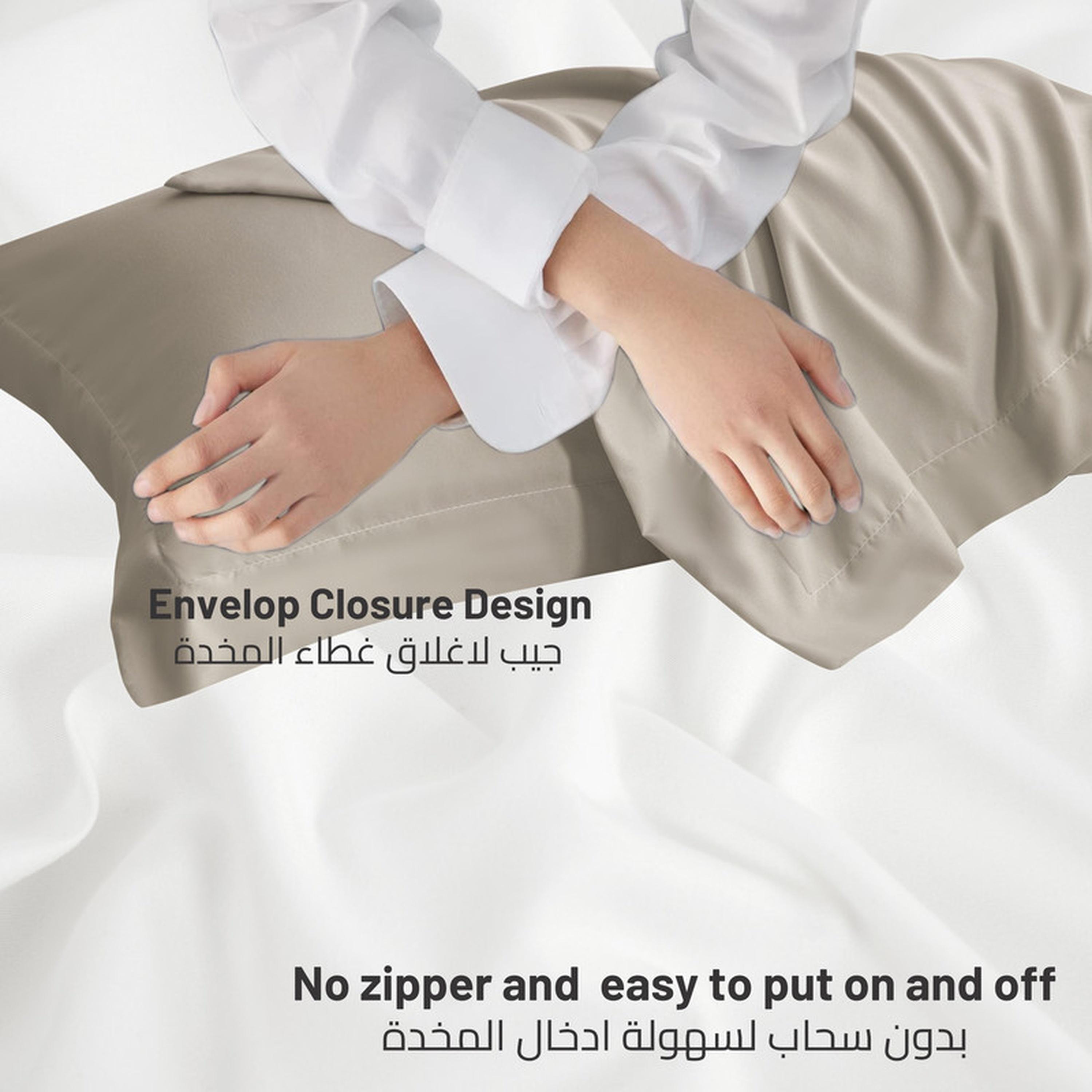Microfibre 2-Piece Pillowcase Set - 50x75 cms-household-bedding-sheetsandpillowcases-pillowcases-image-4