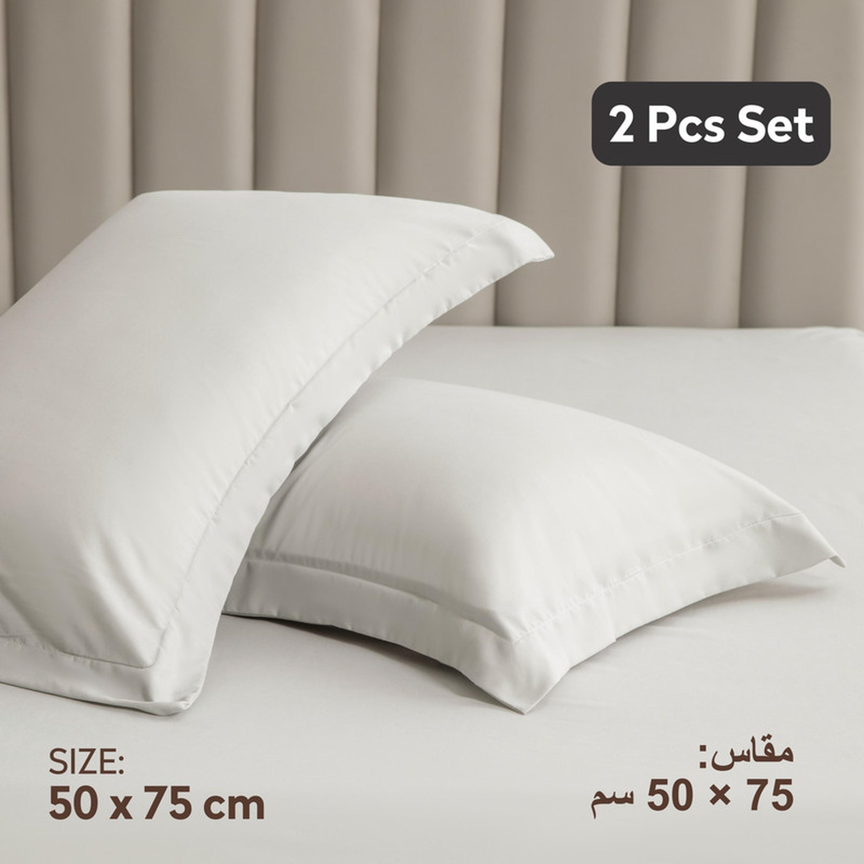 Microfibre 2-Piece Pillowcase Set - 50x75 cms-household-bedding-sheetsandpillowcases-pillowcases-image-3