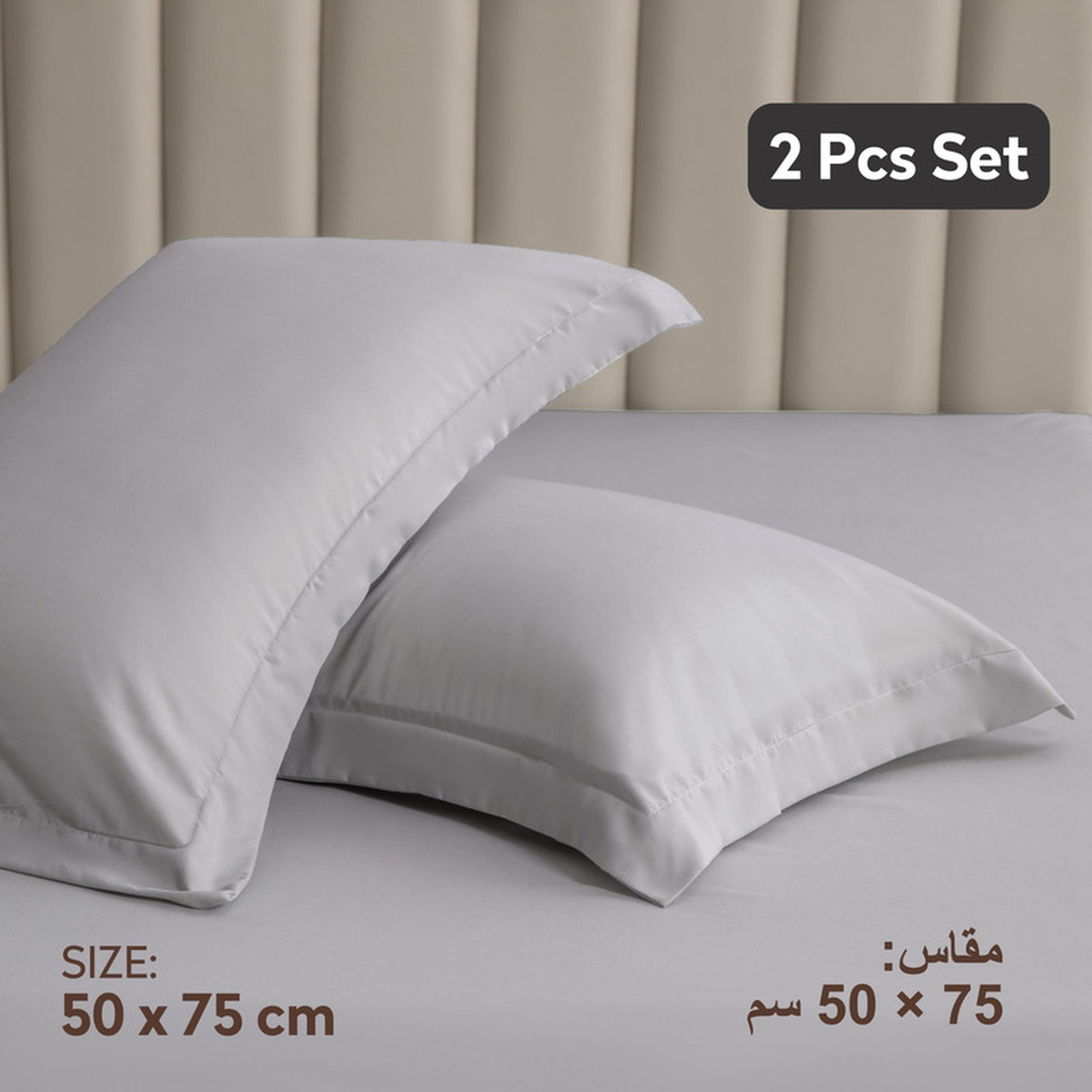 Microfibre 2-Piece Pillowcase Set - 50x75 cms-household-bedding-sheetsandpillowcases-pillowcases-image-3
