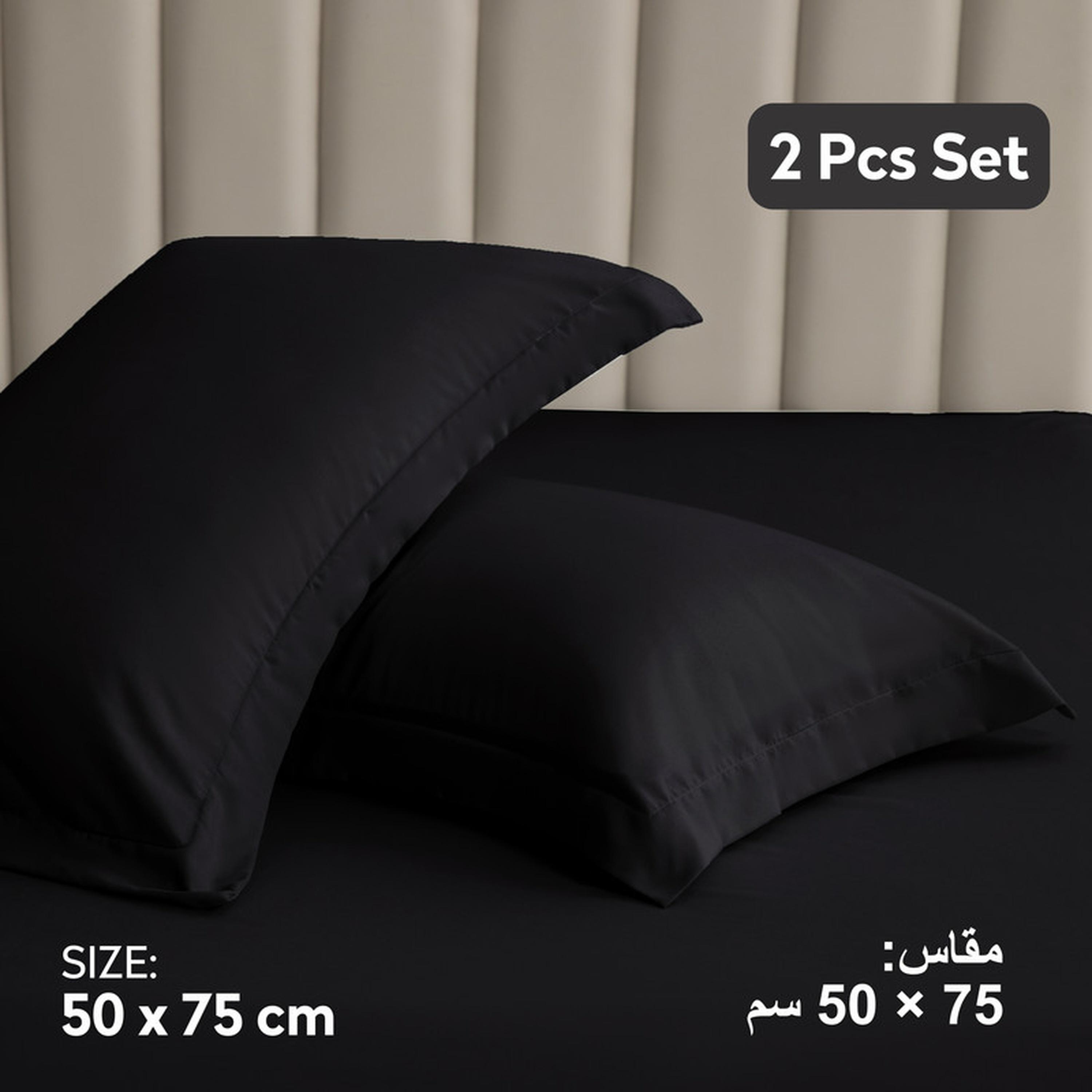 Microfibre 2-Piece Pillowcase Set - 50x75 cms-household-bedding-sheetsandpillowcases-pillowcases-image-3