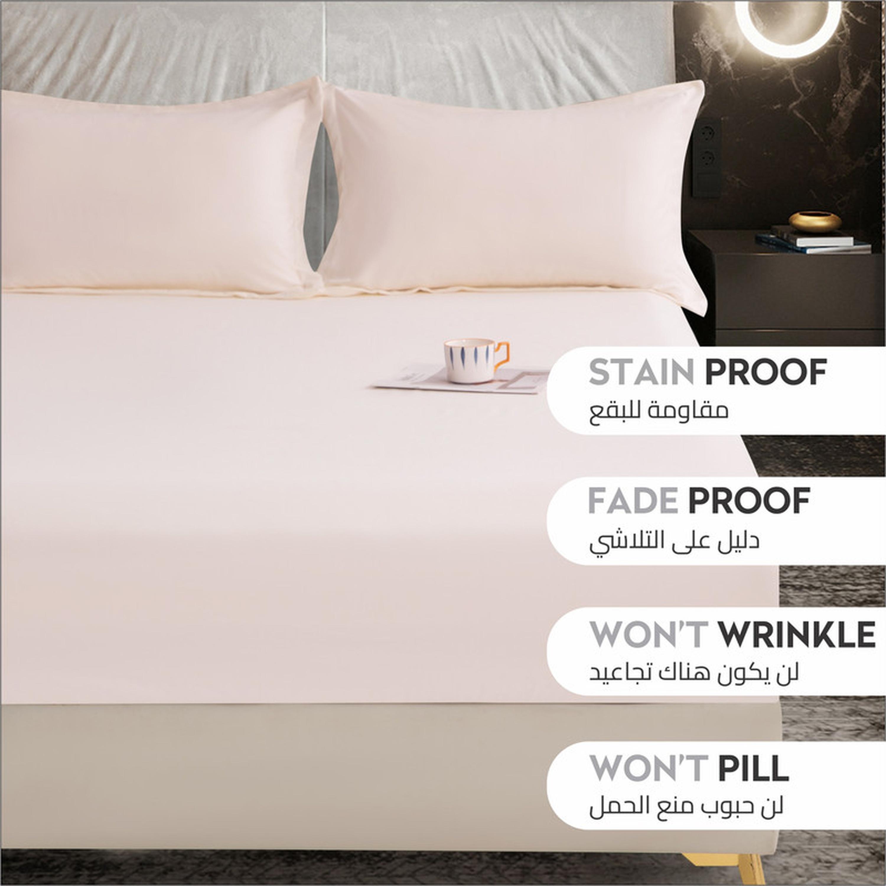 طقم شرشف مطاطي فردي بجيوب عميقة قطعتين من دونتيلا - 90x190 سم-household-bedding-sheetsandpillowcases-fittedsheets-image-4