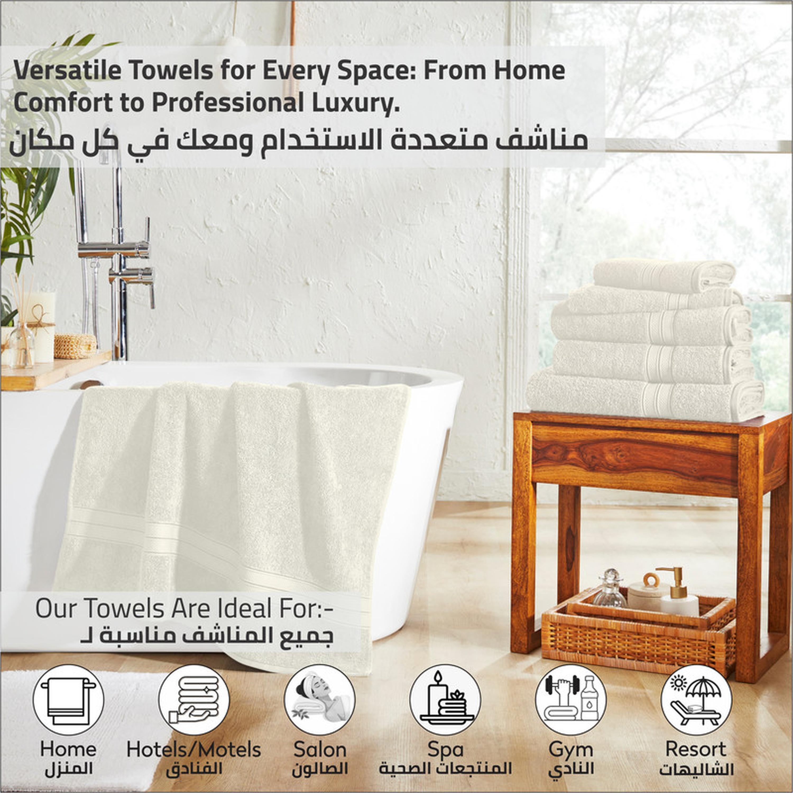 Combed Cotton Bath Towel - 70x140 cms-household-bathandlaundry-bathlinen-towels-image-3