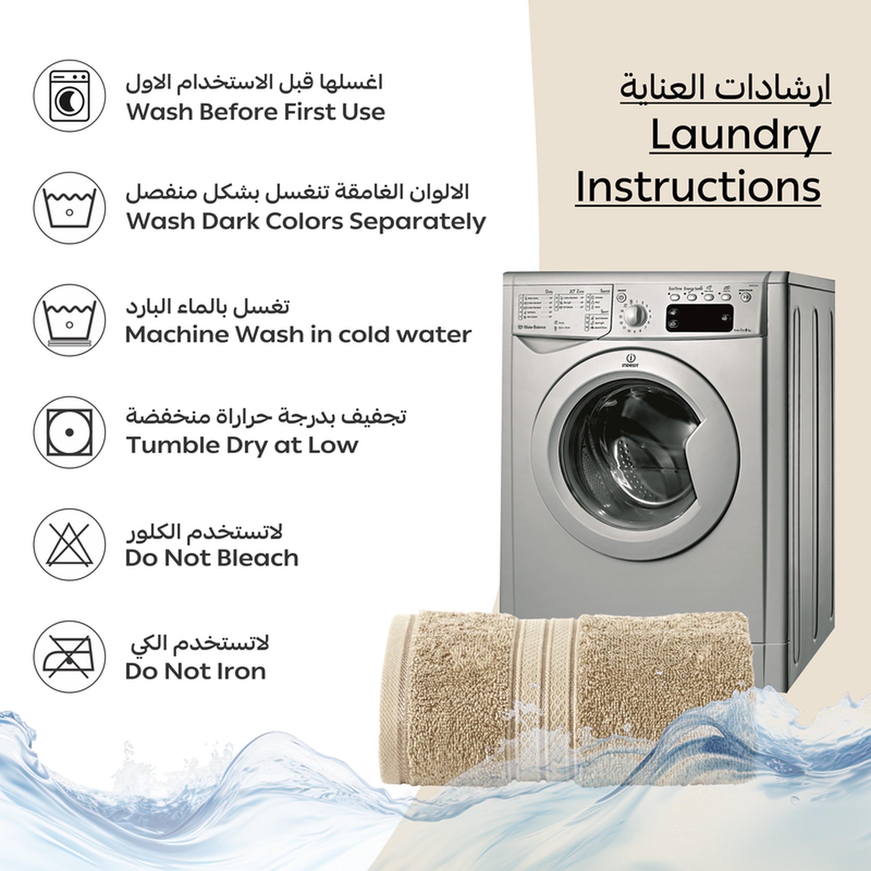 Combed Cotton Bath Towel - 70x140 cms-household-bathandlaundry-bathlinen-towels-image-2