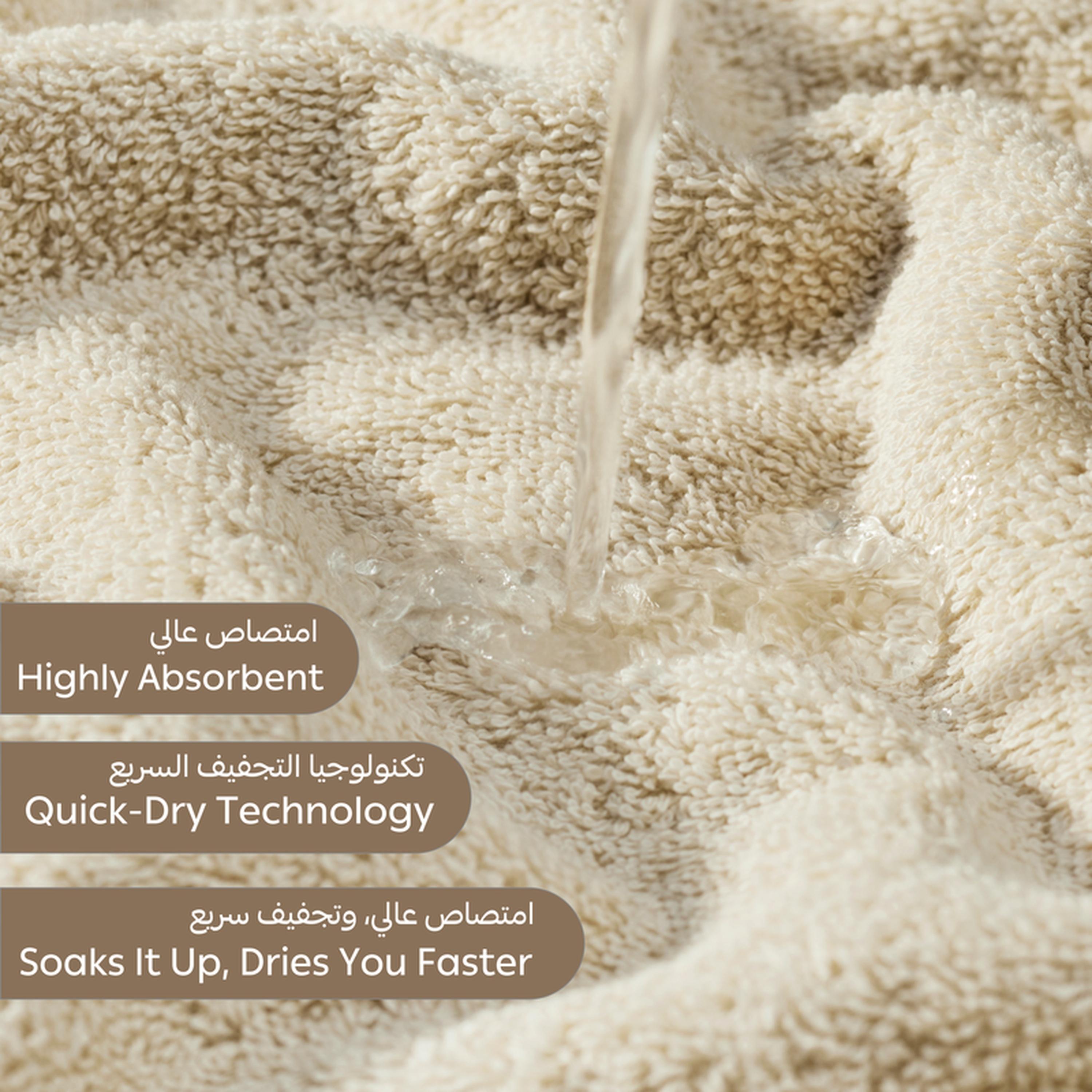 Solid 2-Piece 600 GSM Combed Cotton Bath Towel Set - 70x140 cms-household-bathandlaundry-bathlinen-towels-image-5