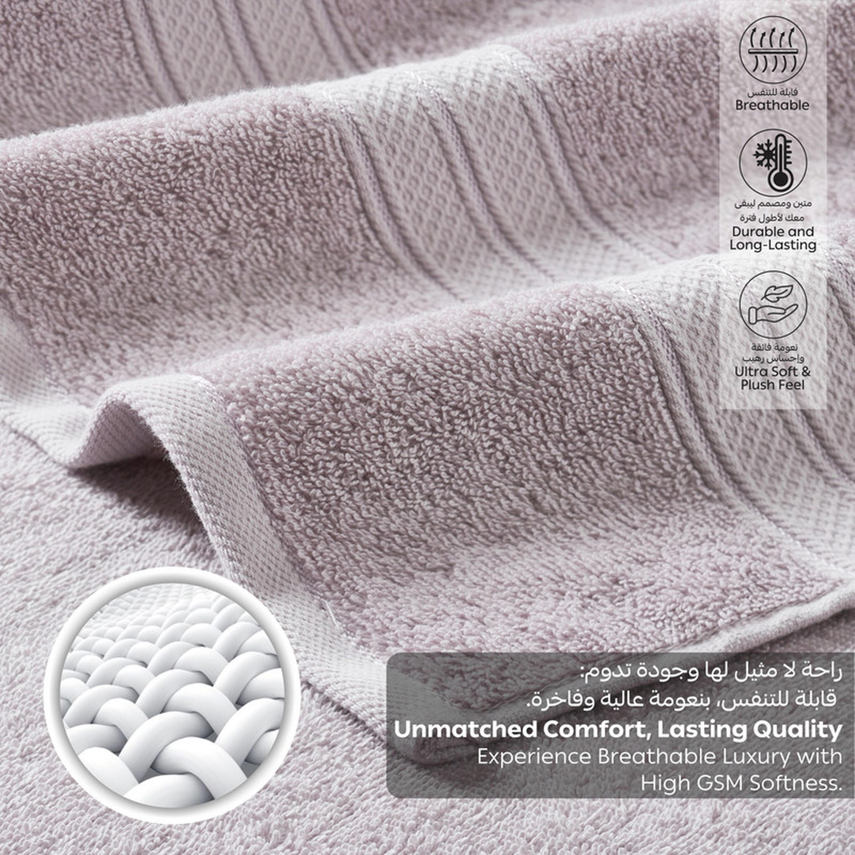 Solid 2-Piece Combed Cotton Bath Sheet Set - 85x172 cms-household-bathandlaundry-bathlinen-towels-image-4
