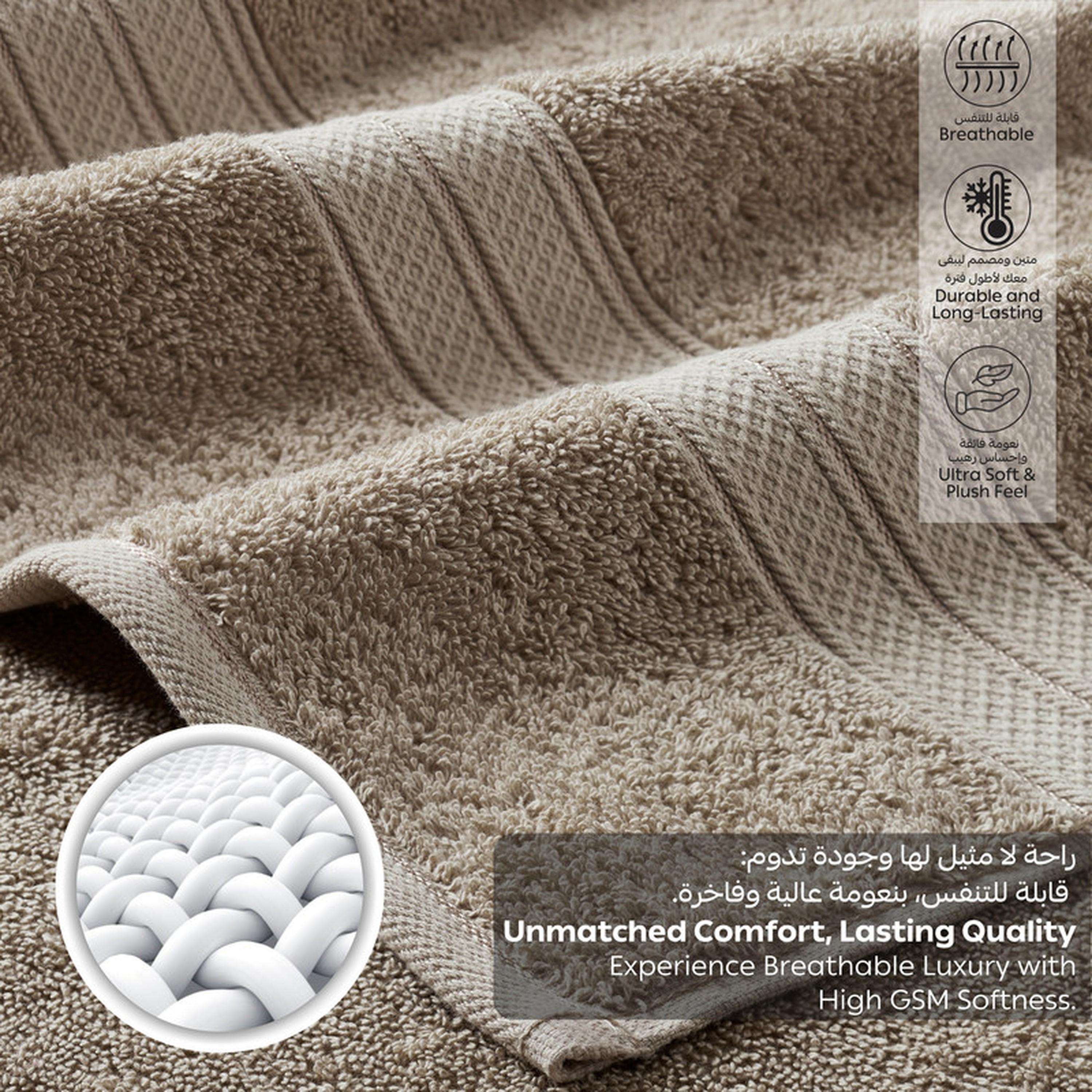 Solid 2-Piece Combed Cotton Bath Sheet Set - 85x172 cms-household-bathandlaundry-bathlinen-towels-image-4