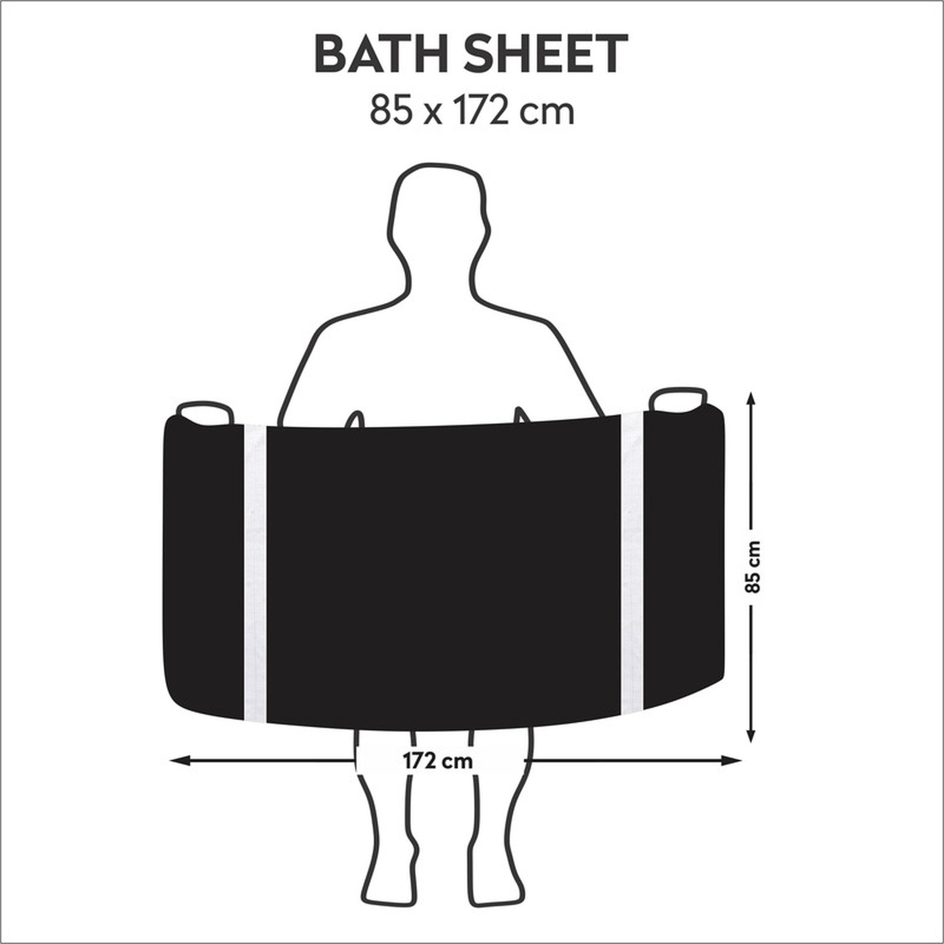 Combed Cotton Bath Sheet - 85x172 cms-household-bathandlaundry-bathlinen-towels-image-7