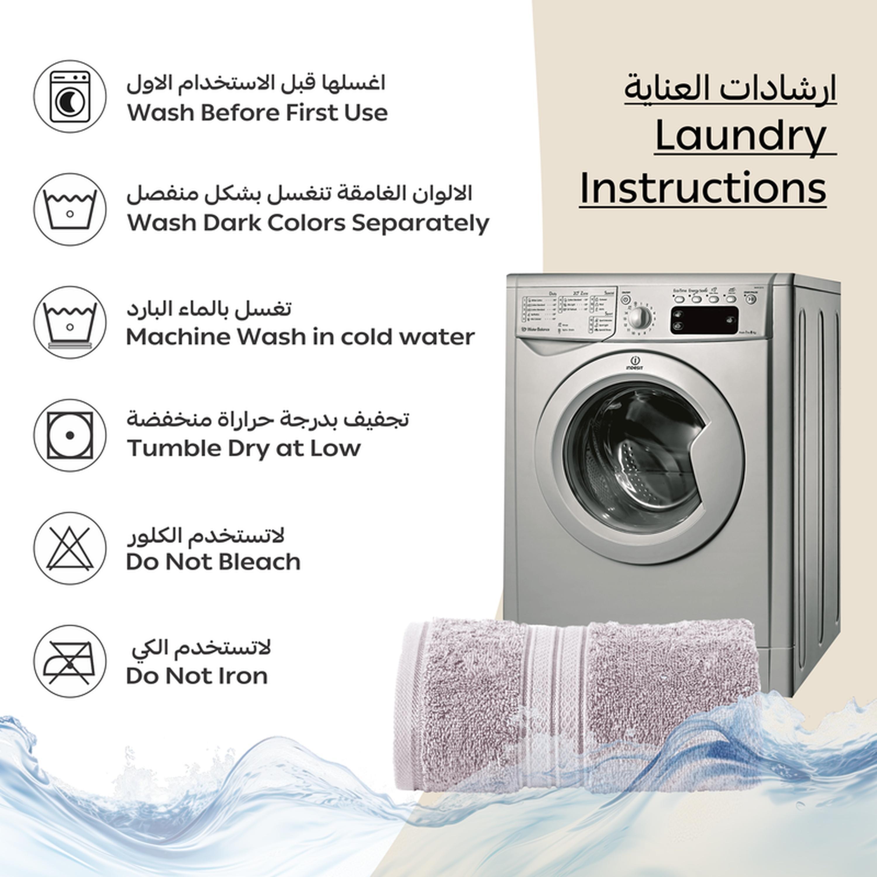Combed Cotton Bath Sheet - 85x172 cms-household-bathandlaundry-bathlinen-towels-image-2