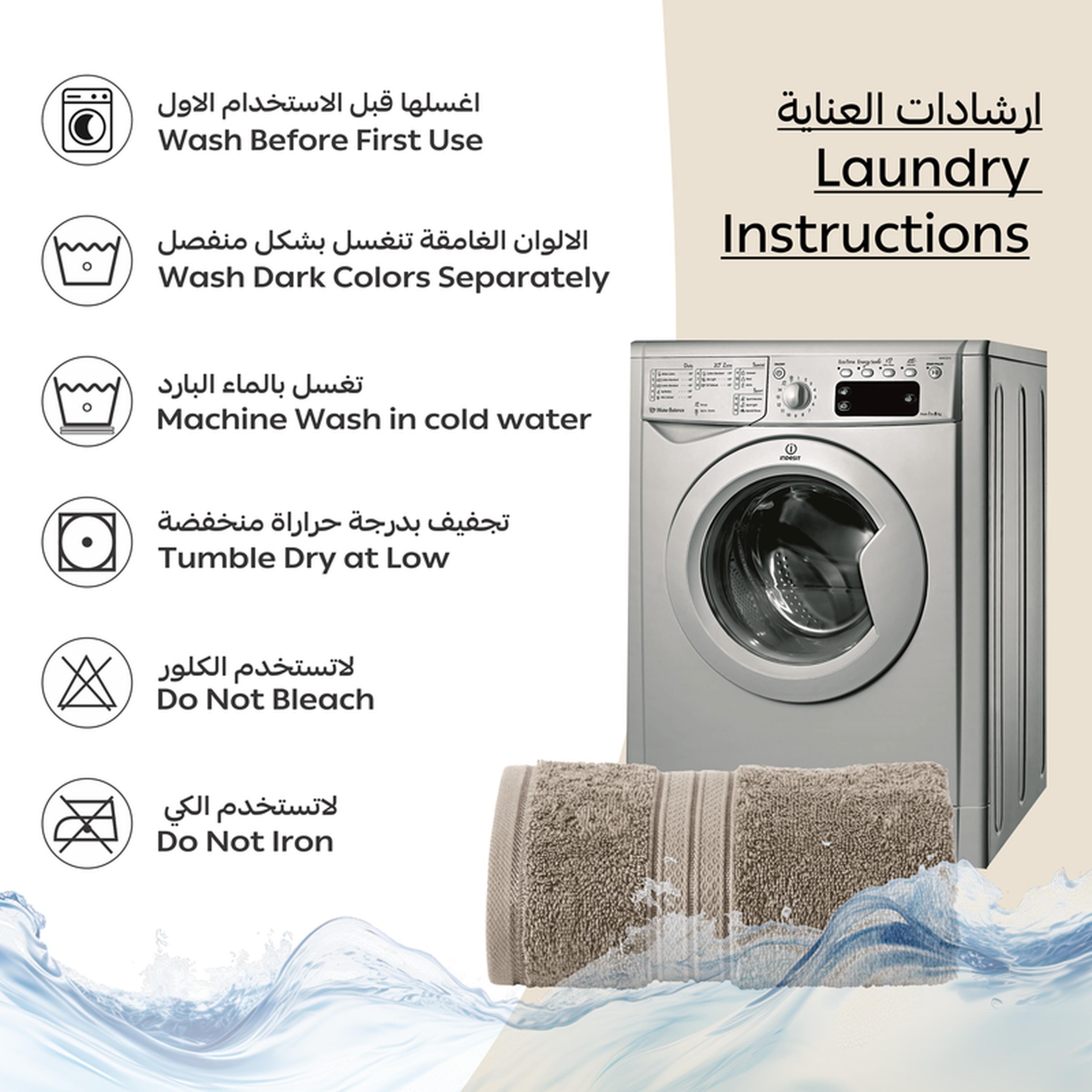 Combed Cotton Bath Sheet - 85x172 cms-household-bathandlaundry-bathlinen-towels-image-2