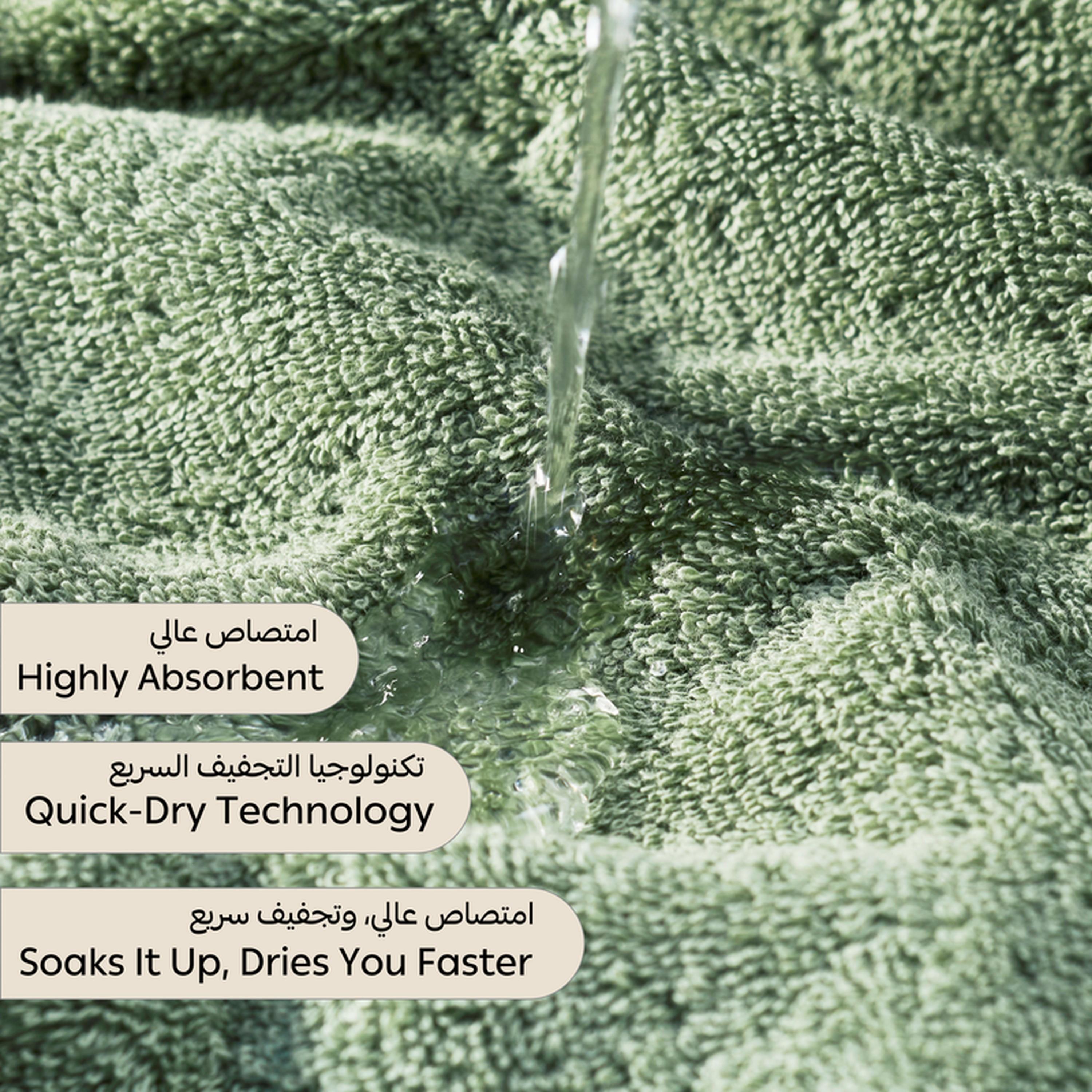 Combed Cotton Bath Sheet - 85x172 cms-household-bathandlaundry-bathlinen-towels-image-5