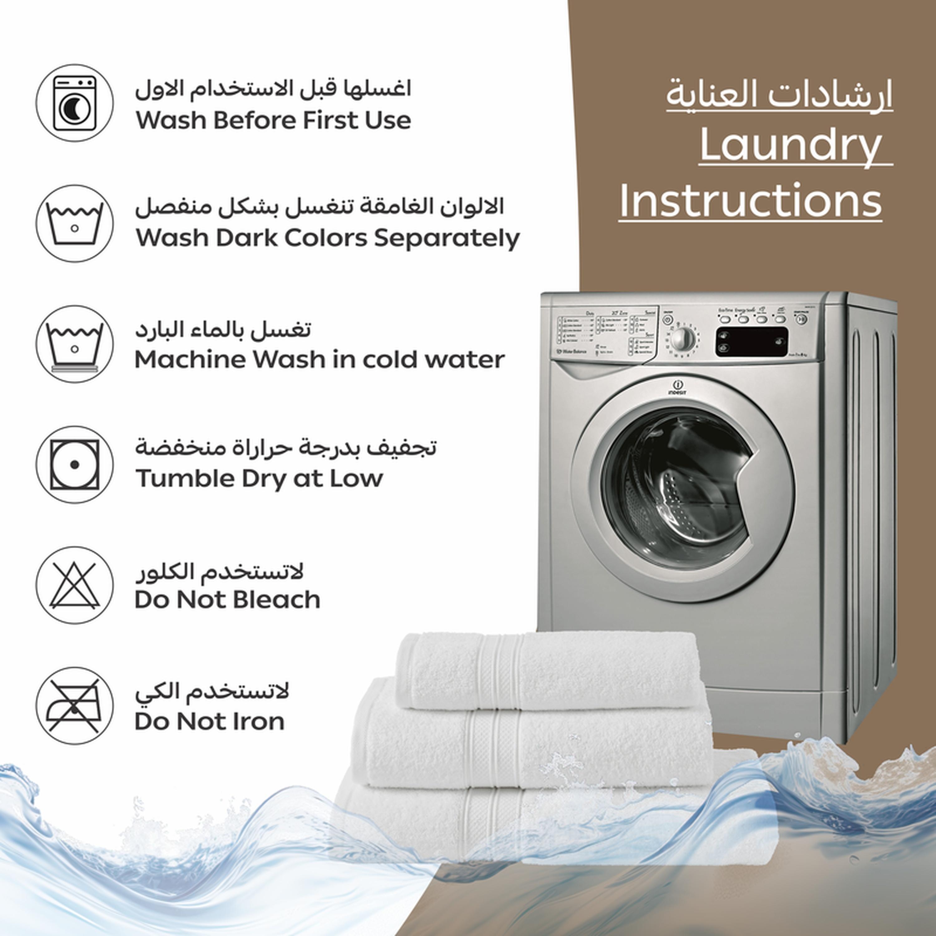 Solid 3-Piece Combed Cotton Towel Set-household-bathandlaundry-bathlinen-towels-image-2