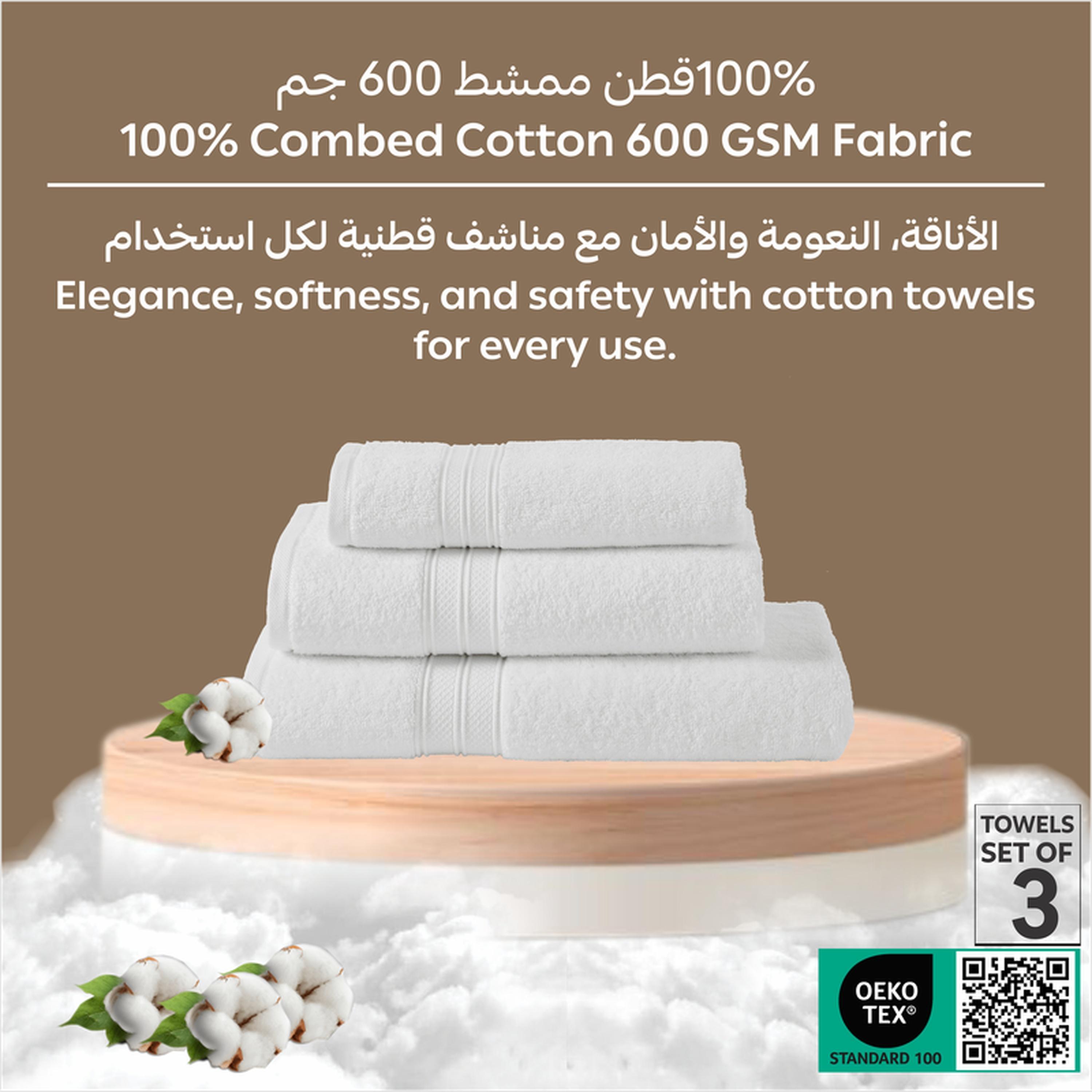 Solid 3-Piece Combed Cotton Towel Set-household-bathandlaundry-bathlinen-towels-image-6