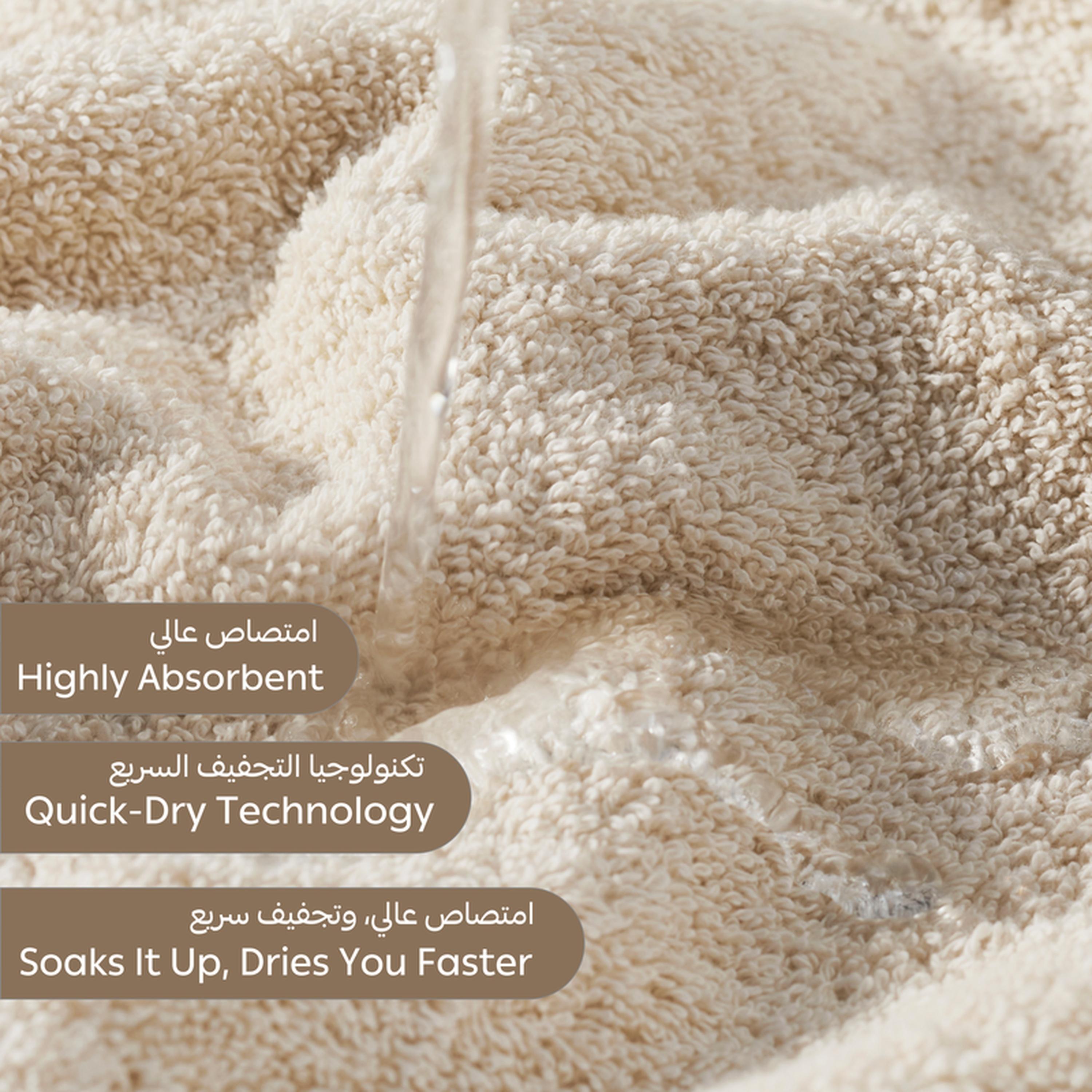 طقم مناشف قطن ممشطة 3 قطع من دونتيلا-household-bathandlaundry-bathlinen-towels-image-3