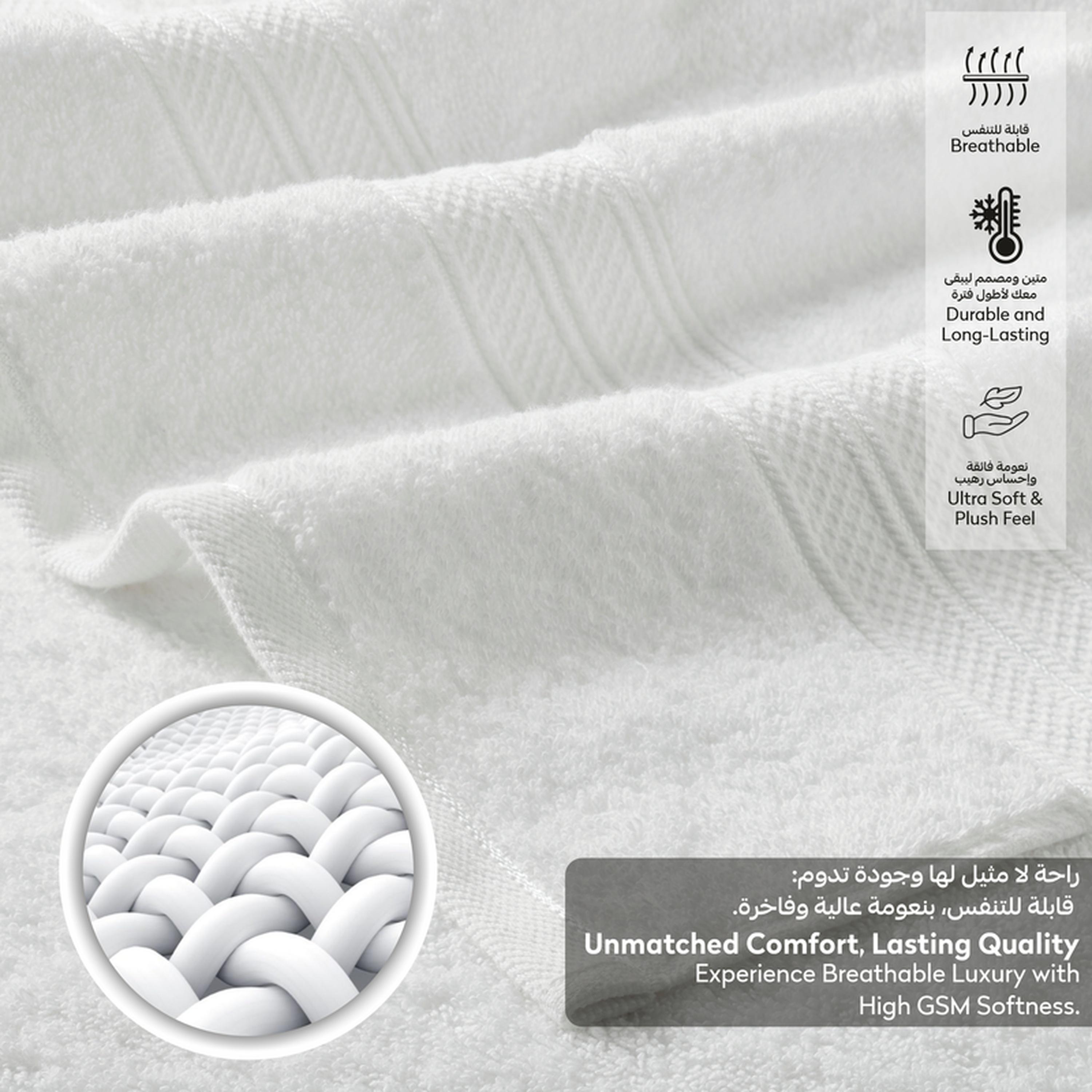 Solid 6-Piece 600 GSM Cotton Bath Sheet with Bath Towel and Hand Towel Set-household-bathandlaundry-bathlinen-towels-image-4