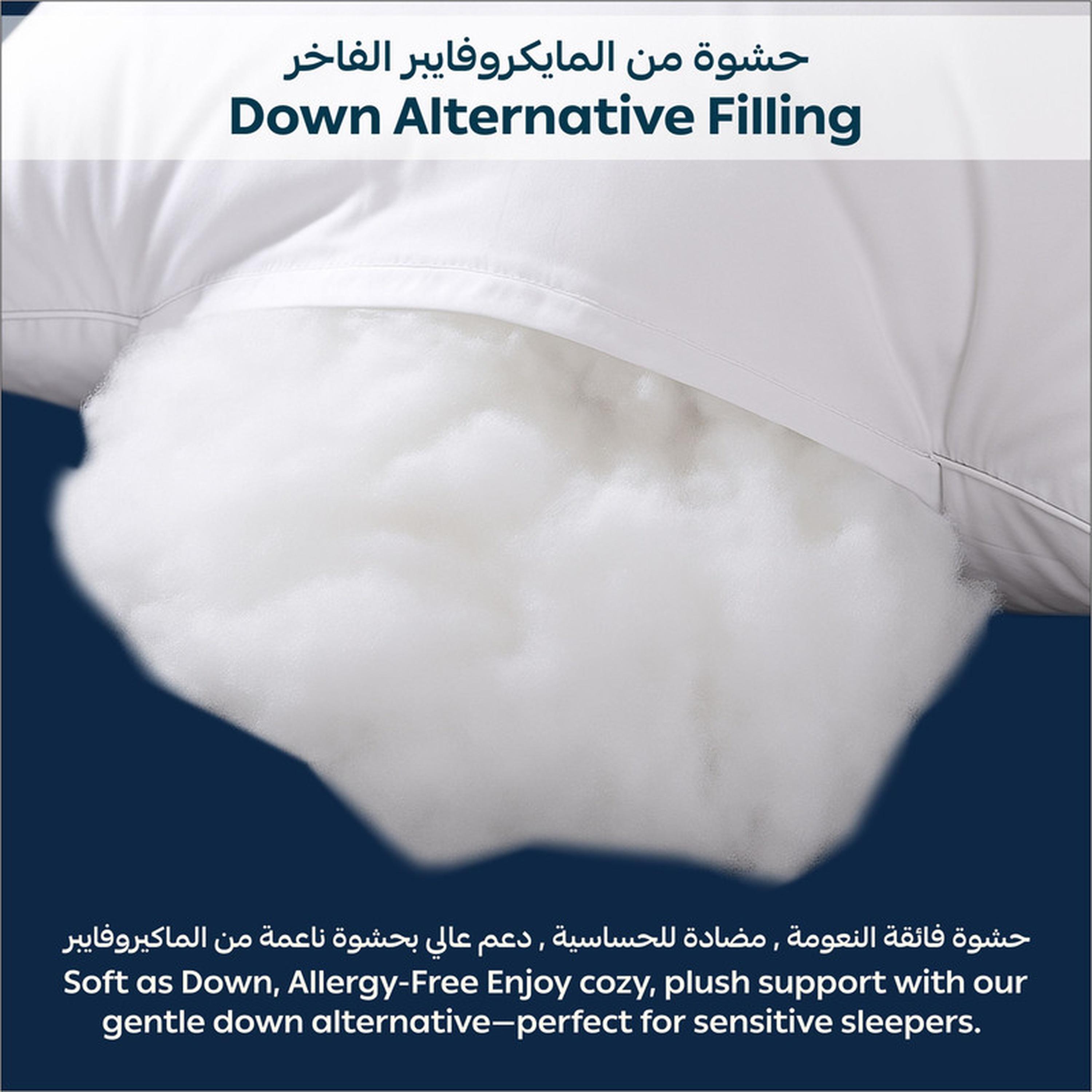 Down Alternative Filling 4-Piece Pillow Set - 50x75 cms-household-bedding-pillows-image-4