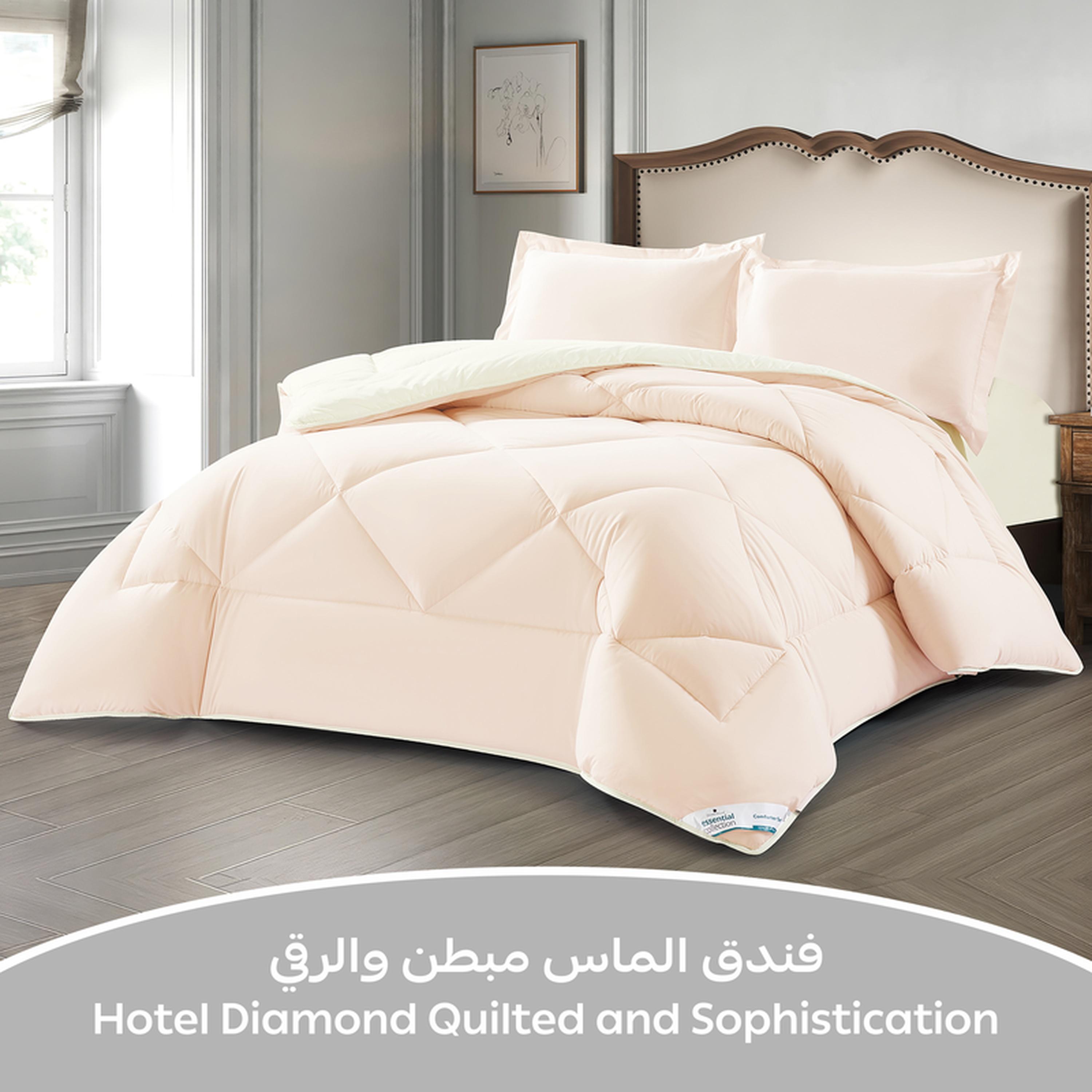 Quilted 3-Piece King Comforter Set - 240x260 cms-household-bedding-comfortersandbedspreads-comforters-image-2