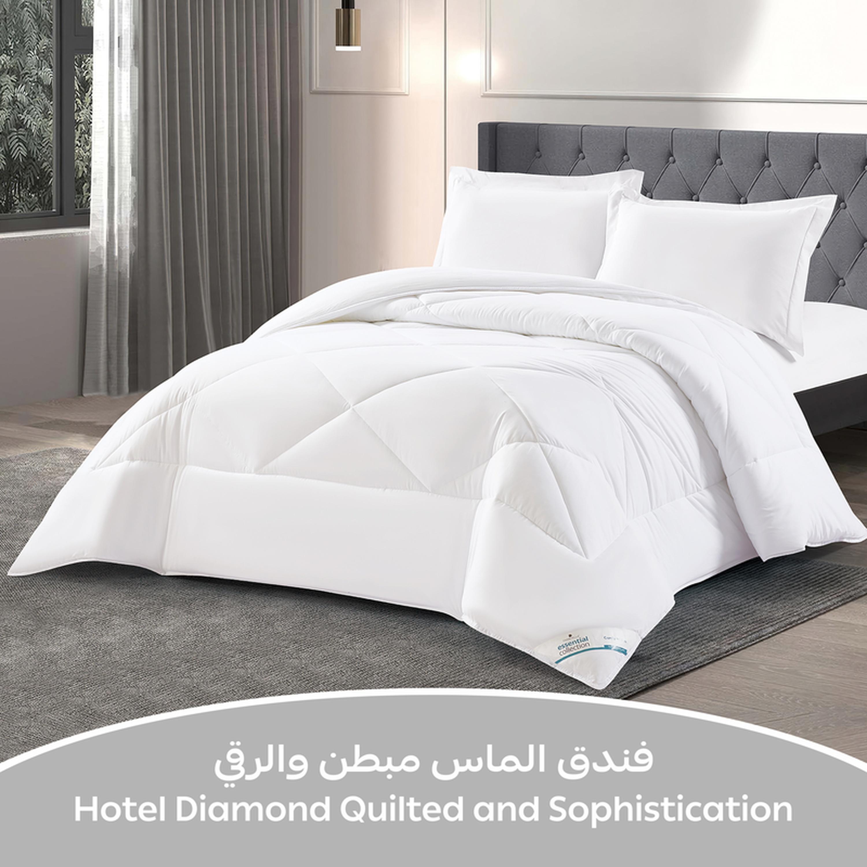 Quilted 3-Piece King Comforter Set - 240x260 cms-household-bedding-comfortersandbedspreads-comforters-image-2