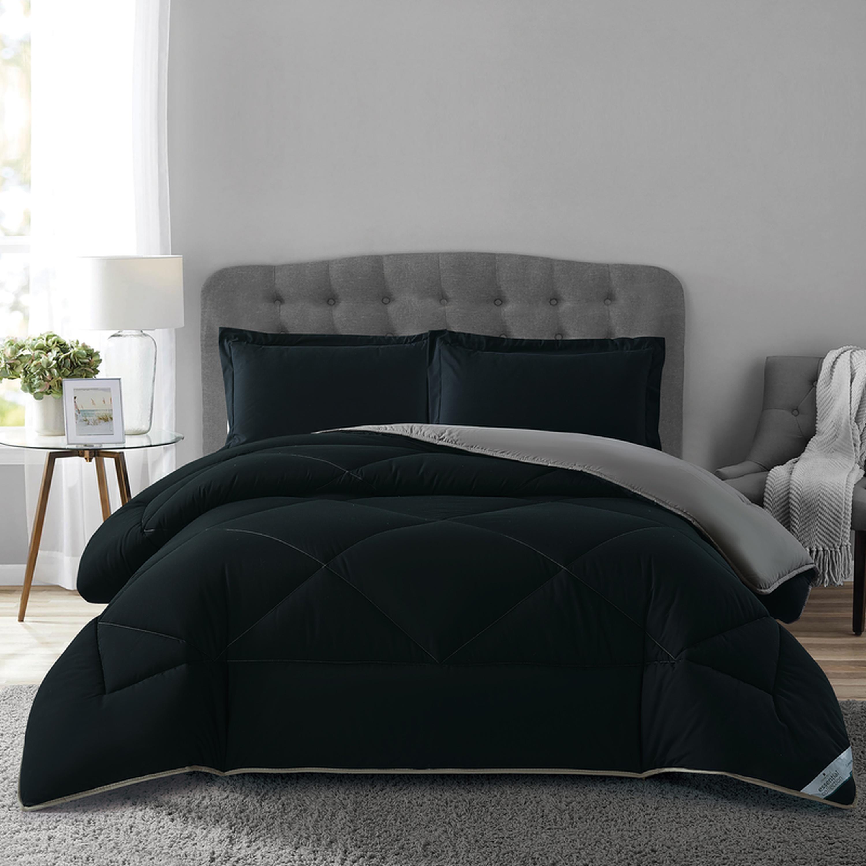 طقم لحاف كينج مبطن 3 قطع من دونتيلا - 240x260 سم-household-bedding-comfortersandbedspreads-comforters-image-1