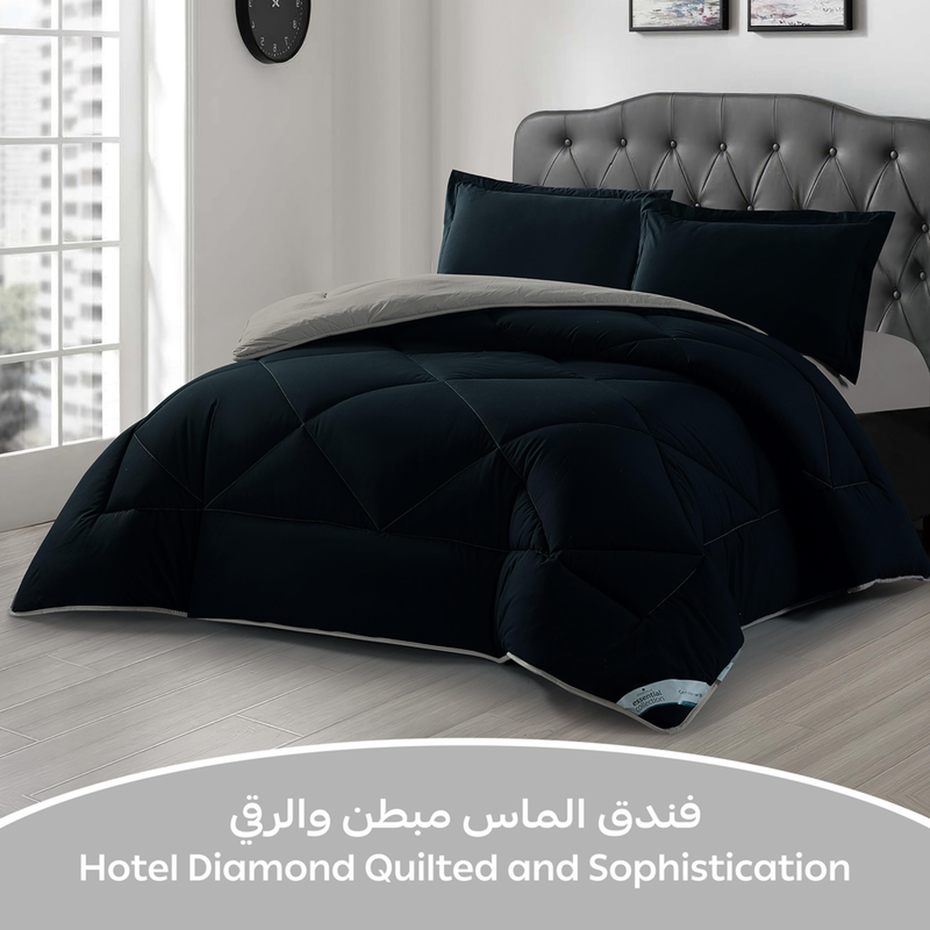 طقم لحاف كينج مبطن 3 قطع من دونتيلا - 240x260 سم-household-bedding-comfortersandbedspreads-comforters-image-2