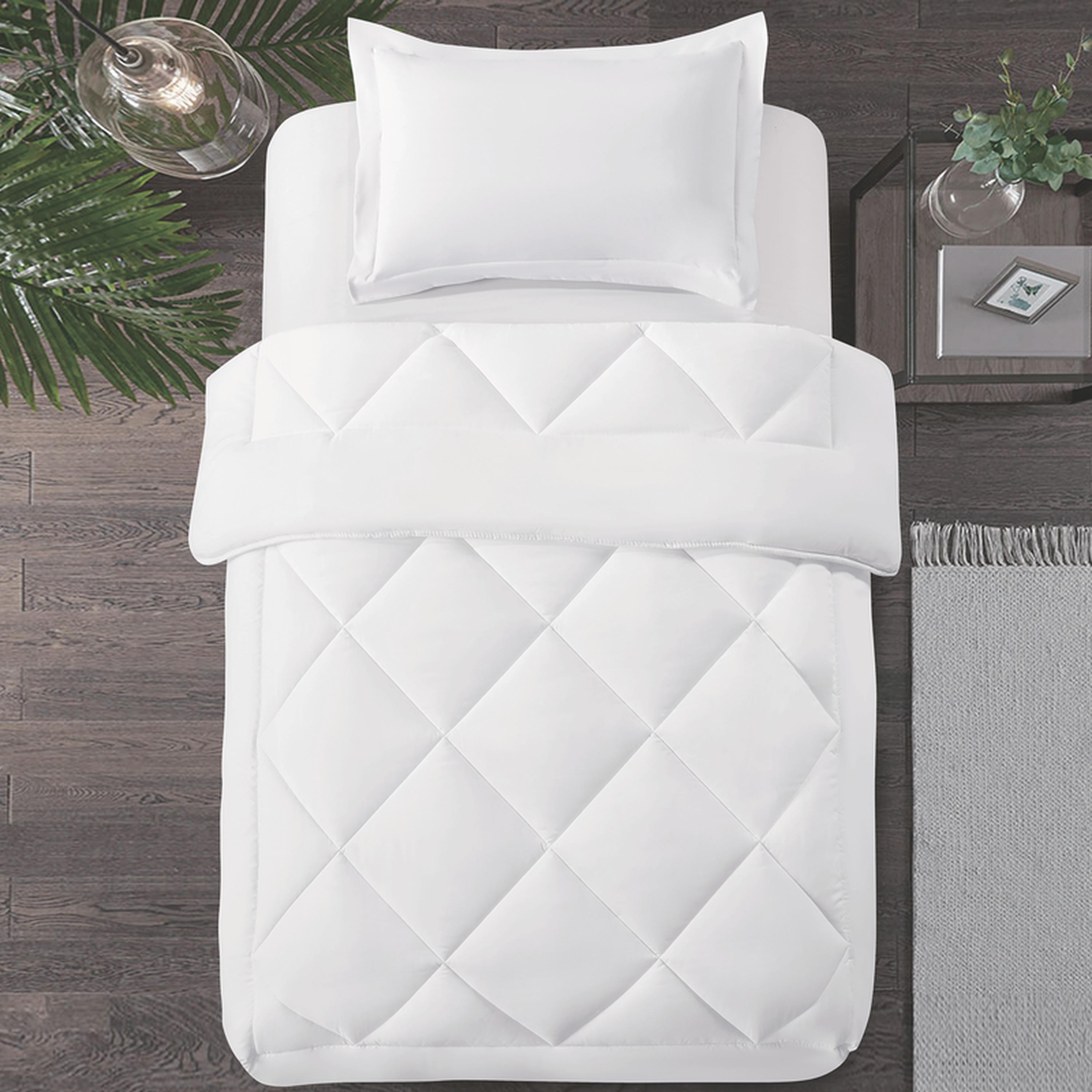 طقم لحاف توين معنقد 2 قطع من دونتيلا - 170×230 سم-household-bedding-comfortersandbedspreads-comforters-image-1