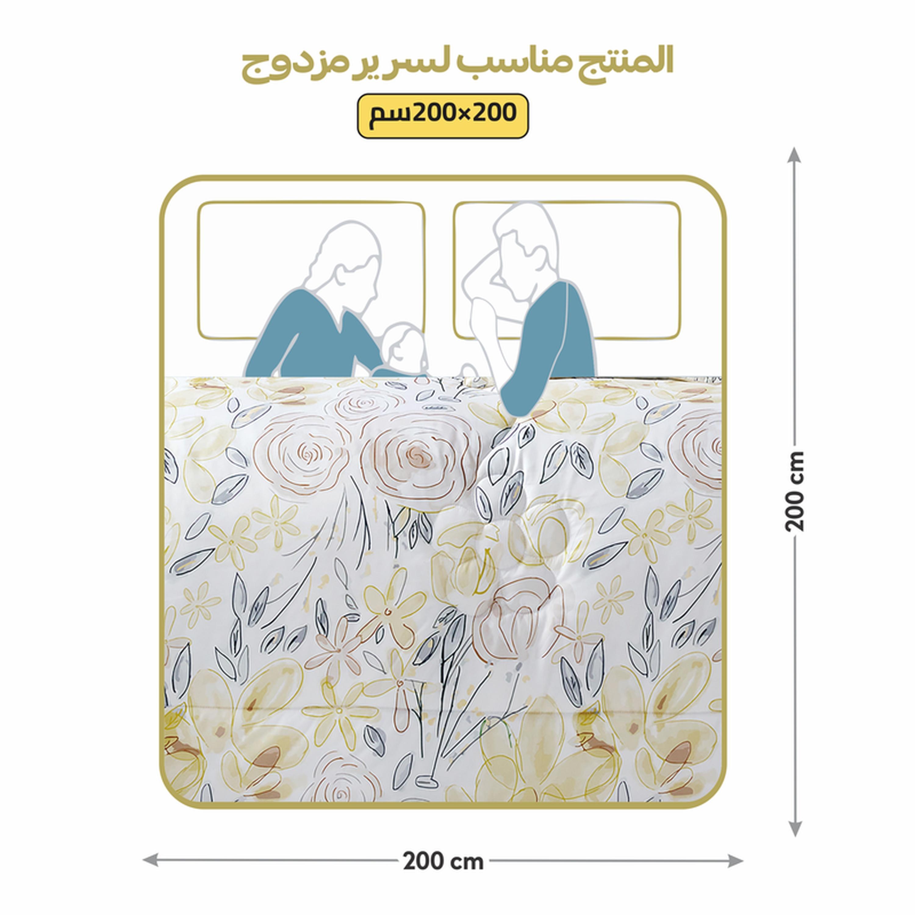 Printed 7-Piece King Comforter Set - 250x230 cms-household-bedding-comfortersandbedspreads-comforters-image-3