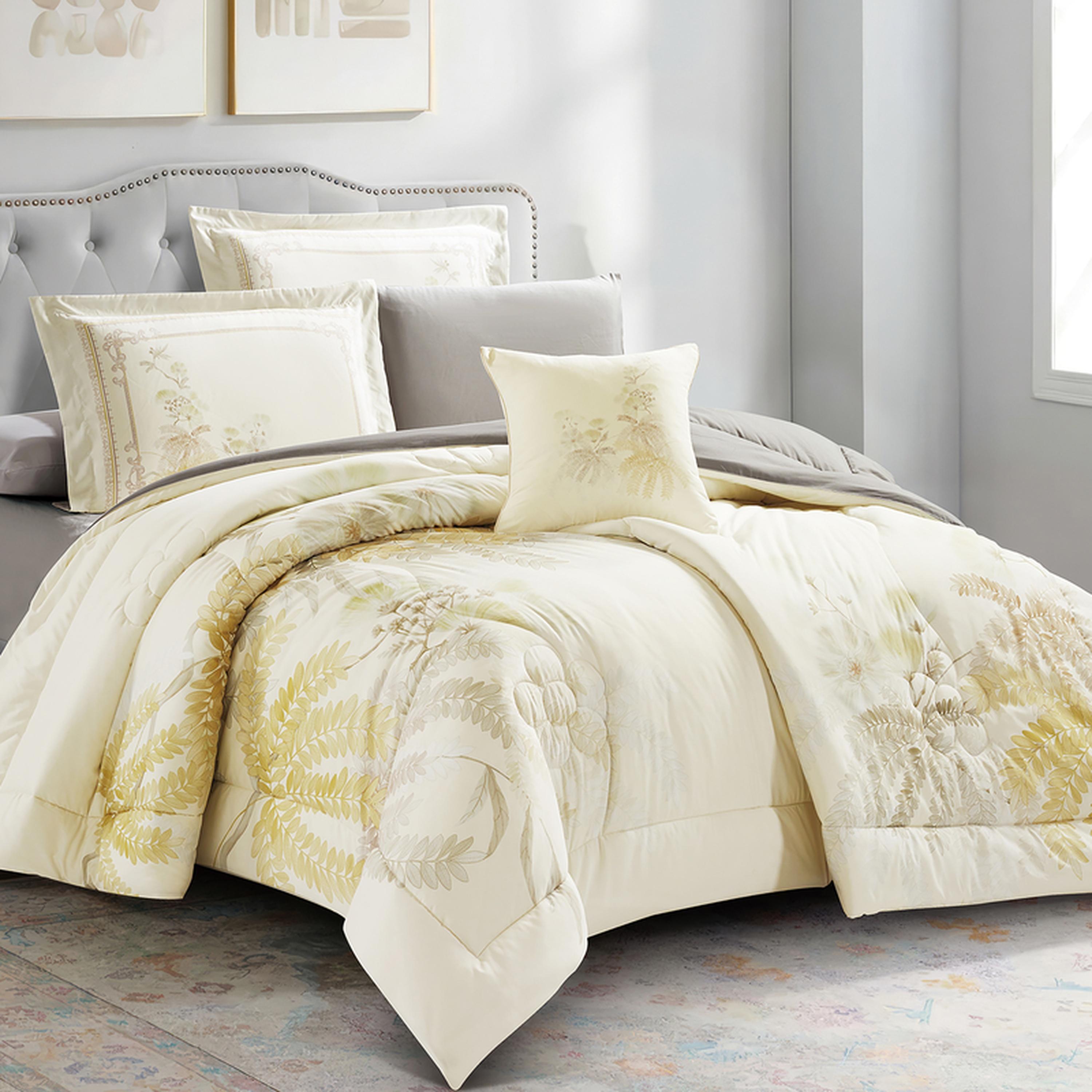 Printed 7-Piece King Comforter Set - 250x230 cms-household-bedding-comfortersandbedspreads-comforters-image-2