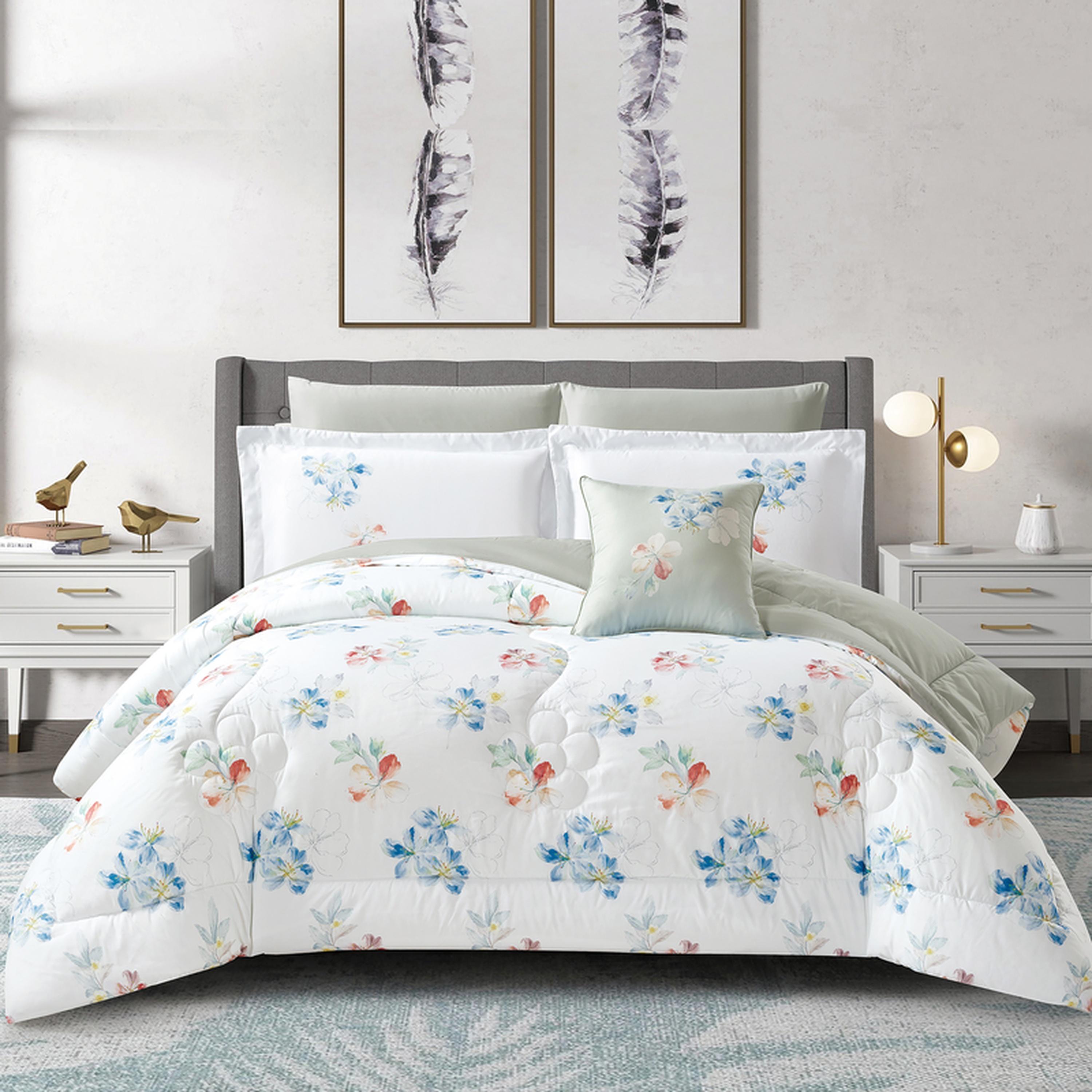 Printed 7-Piece King Comforter Set - 250x230 cms-household-bedding-comfortersandbedspreads-comforters-image-1