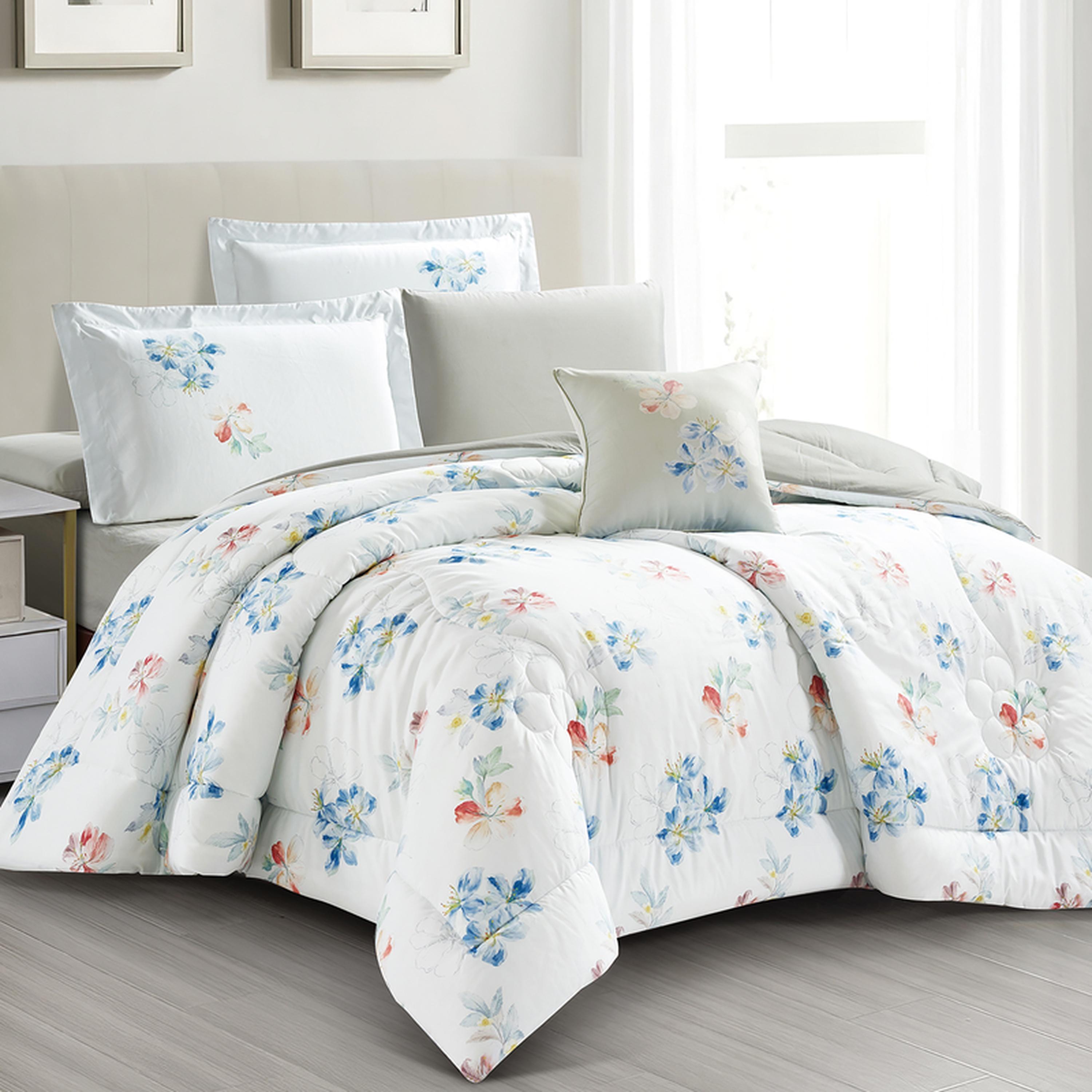 Printed 7-Piece King Comforter Set - 250x230 cms-household-bedding-comfortersandbedspreads-comforters-image-2