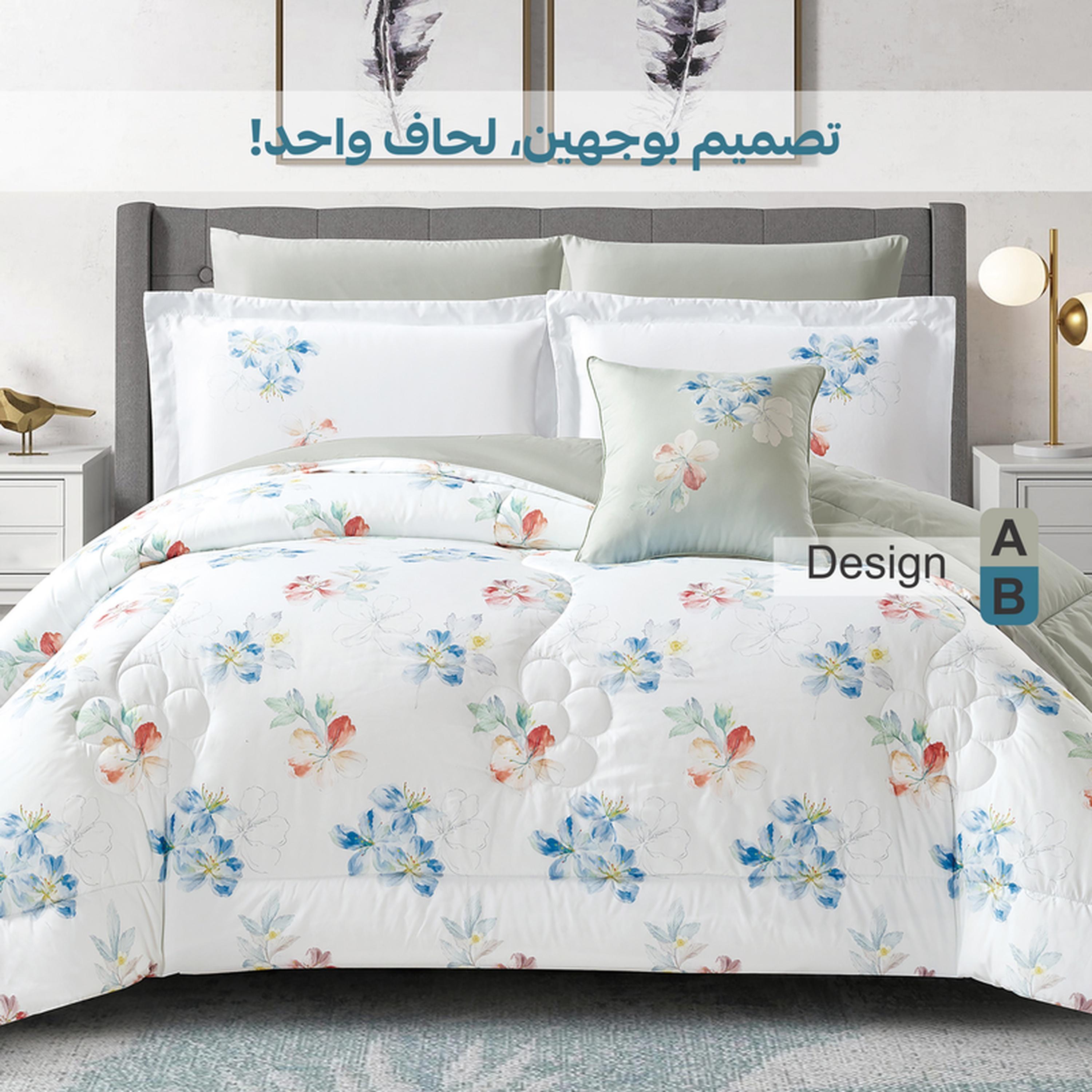 Printed 7-Piece King Comforter Set - 250x230 cms-household-bedding-comfortersandbedspreads-comforters-image-6