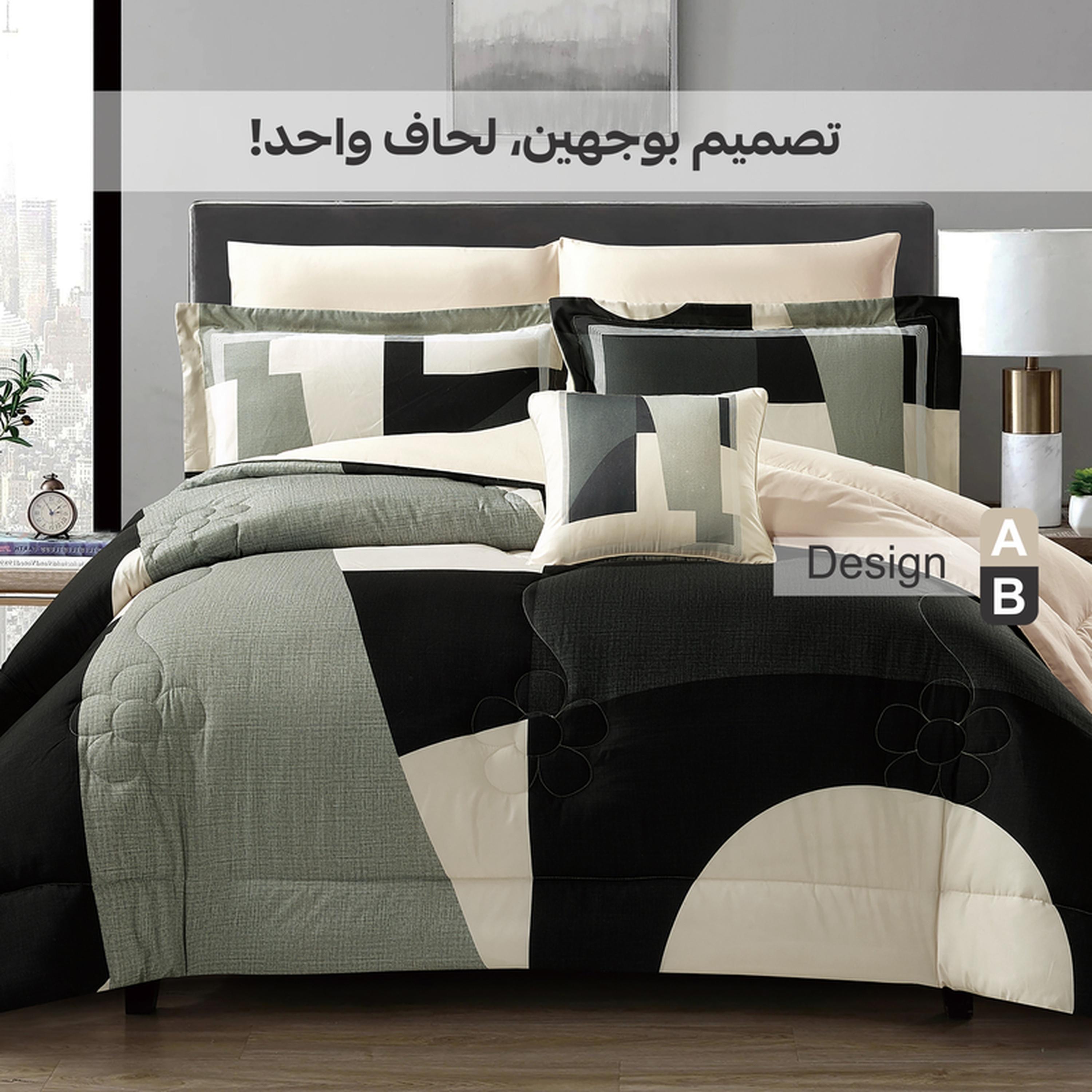 Printed 7-Piece King Comforter Set - 250x230 cms-household-bedding-comfortersandbedspreads-comforters-image-6