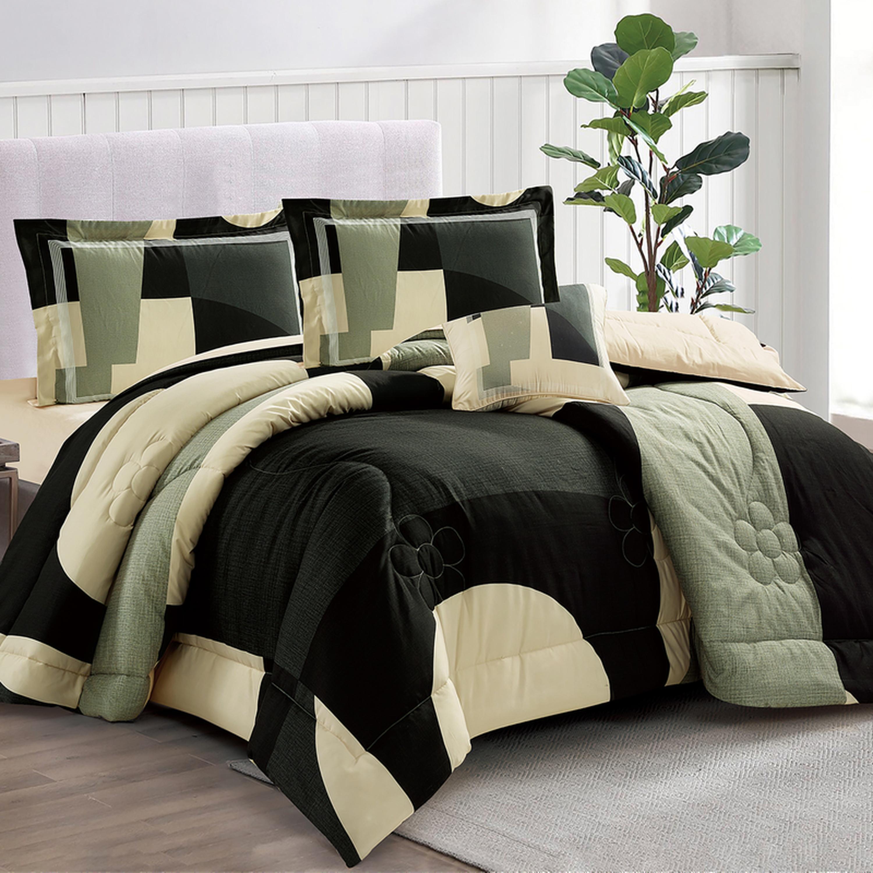 Printed 4-Piece King Comforter Set - 250x230 cms-household-bedding-comfortersandbedspreads-comforters-image-2