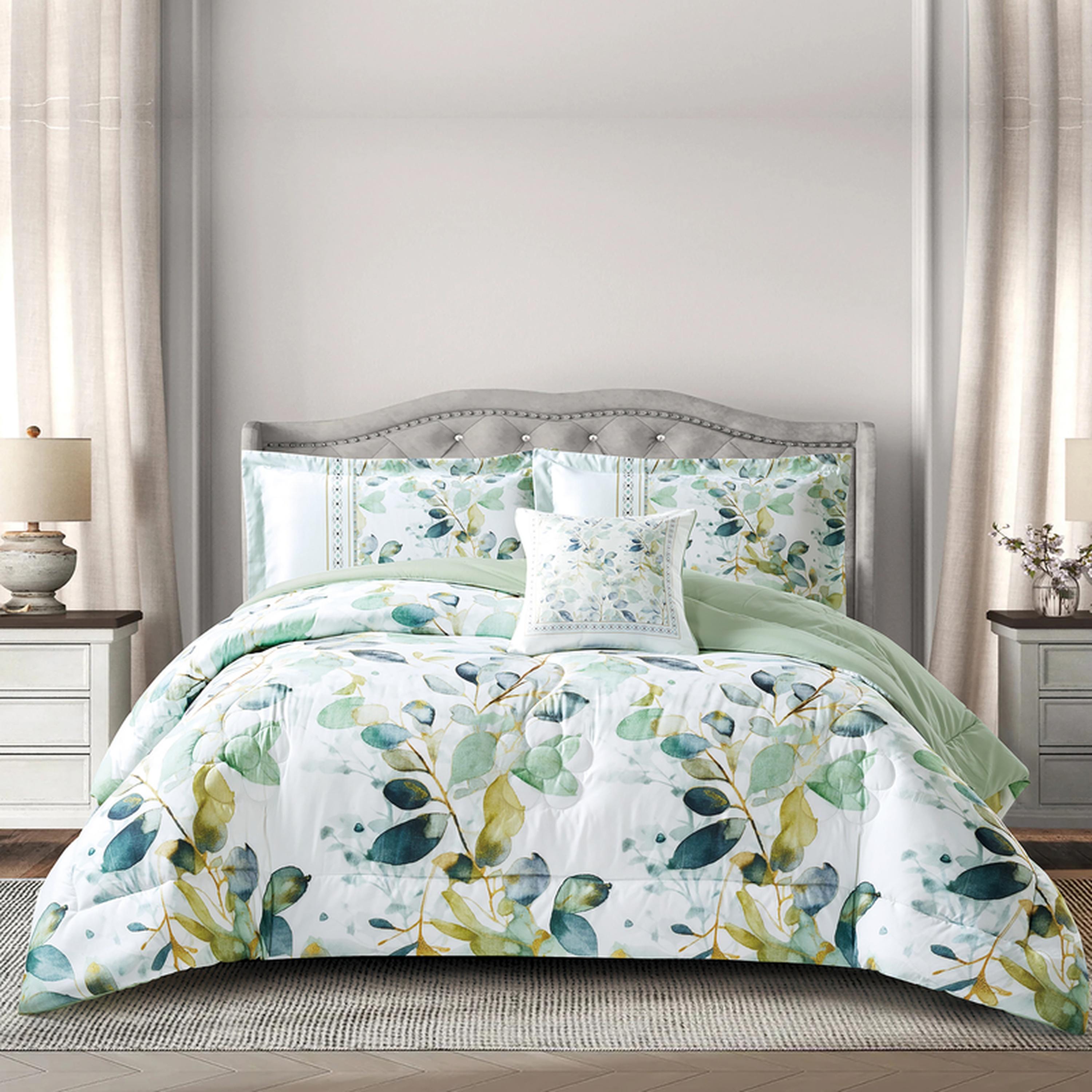 طقم لحاف كينج بطبعات 4 قطع من دونتيلا - 250x230 سم-household-bedding-comfortersandbedspreads-comforters-image-1