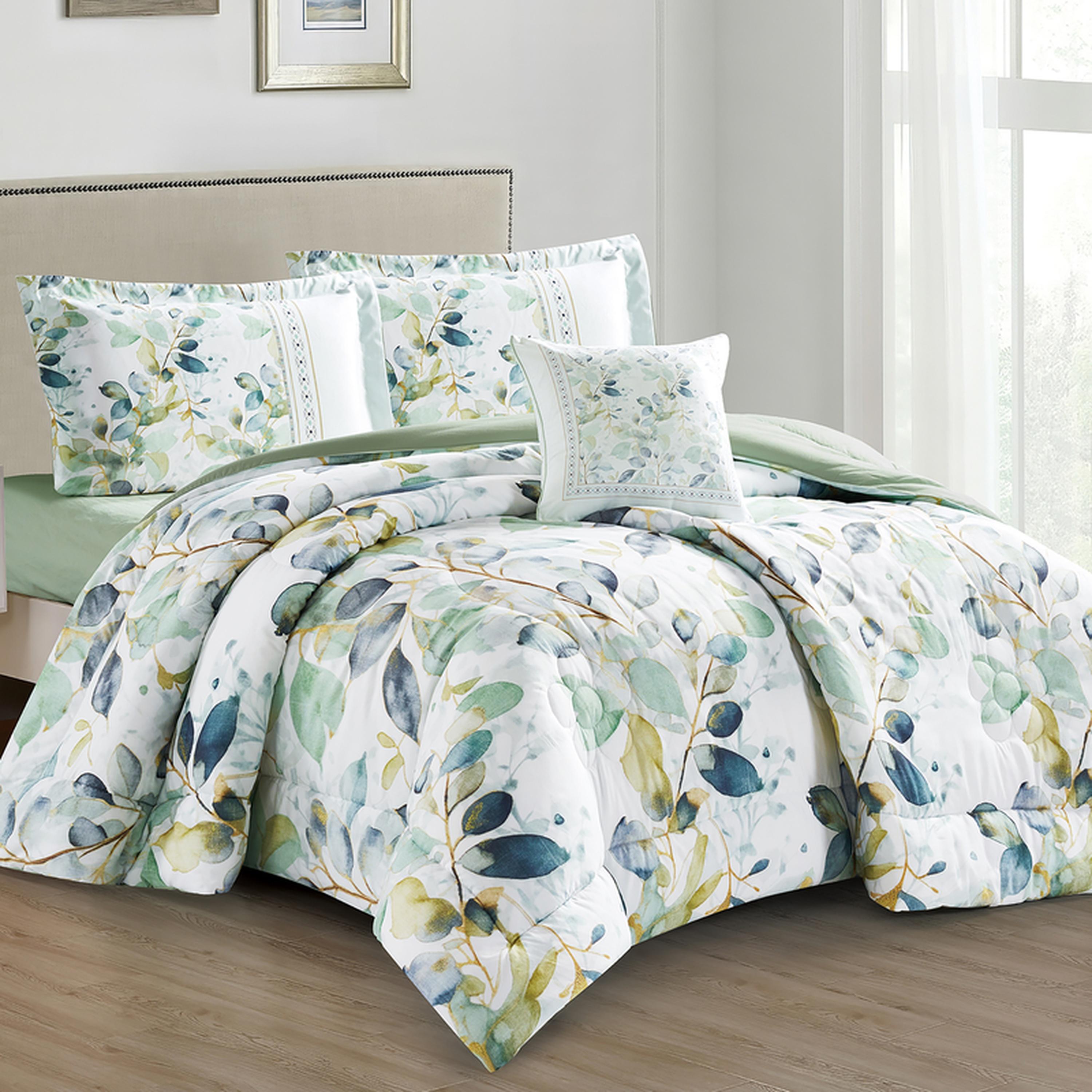 طقم لحاف كينج بطبعات 4 قطع من دونتيلا - 250x230 سم-household-bedding-comfortersandbedspreads-comforters-image-2