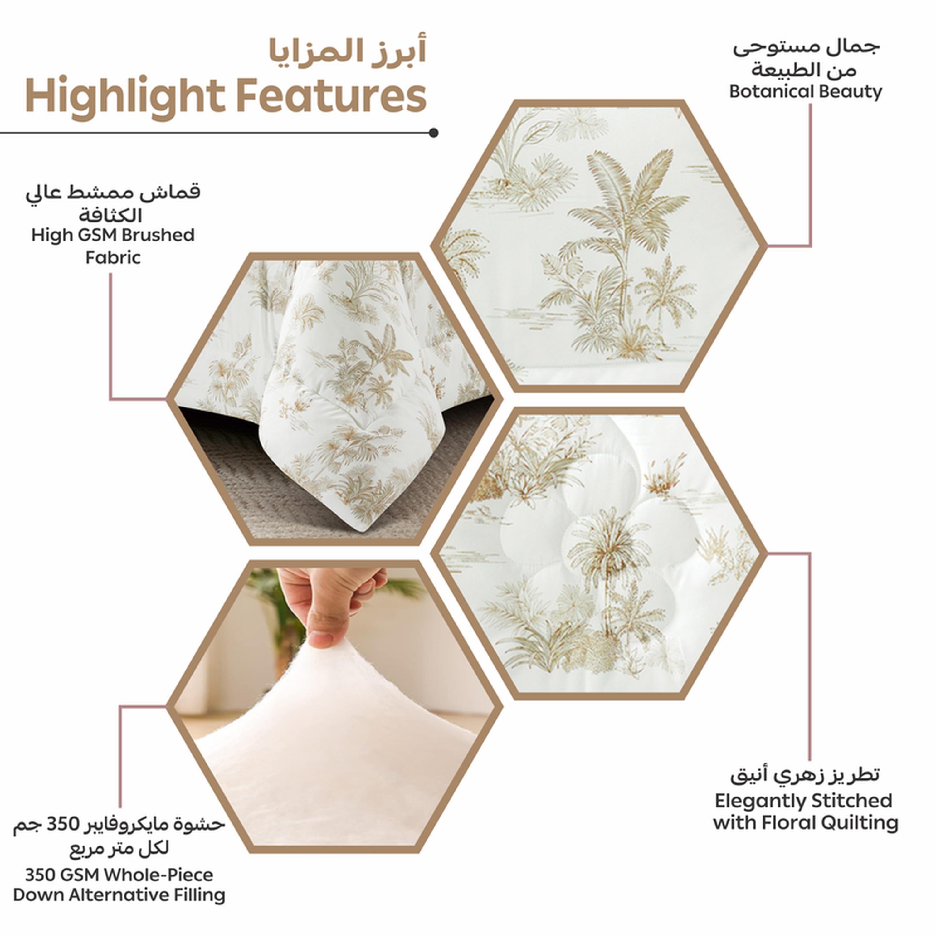 Printed 4-Piece Single Comforter Set - 170x230 cms-household-bedding-comfortersandbedspreads-comforters-image-5