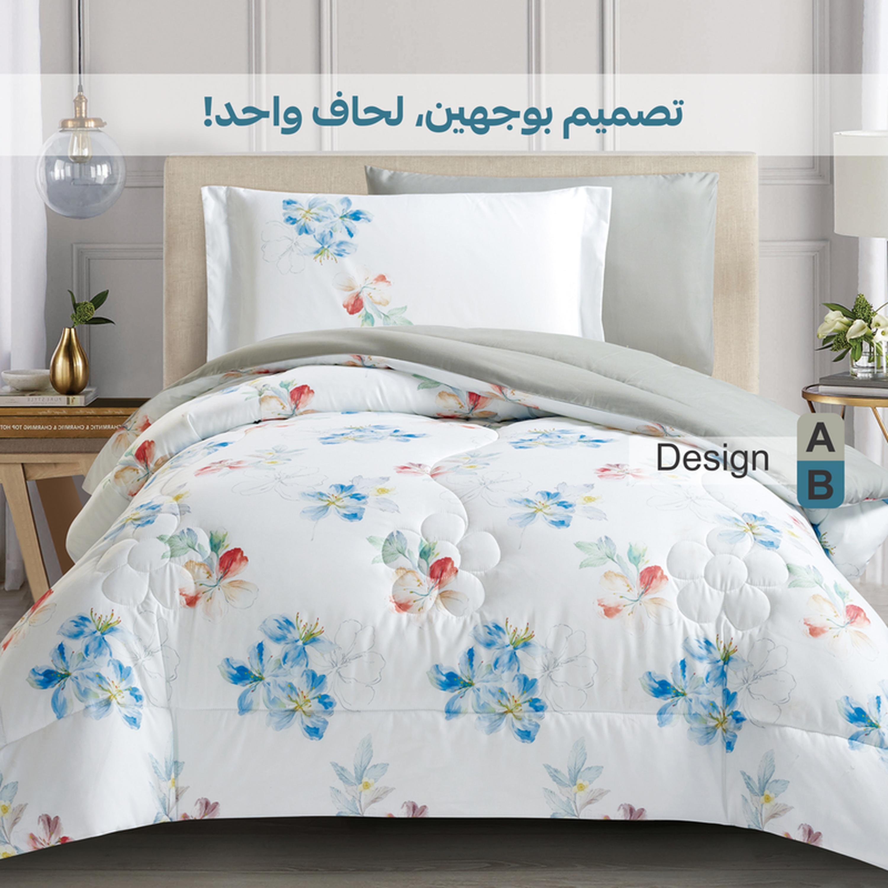 Printed 4-Piece Single Comforter Set - 170x230 cms-household-bedding-comfortersandbedspreads-comforters-image-6