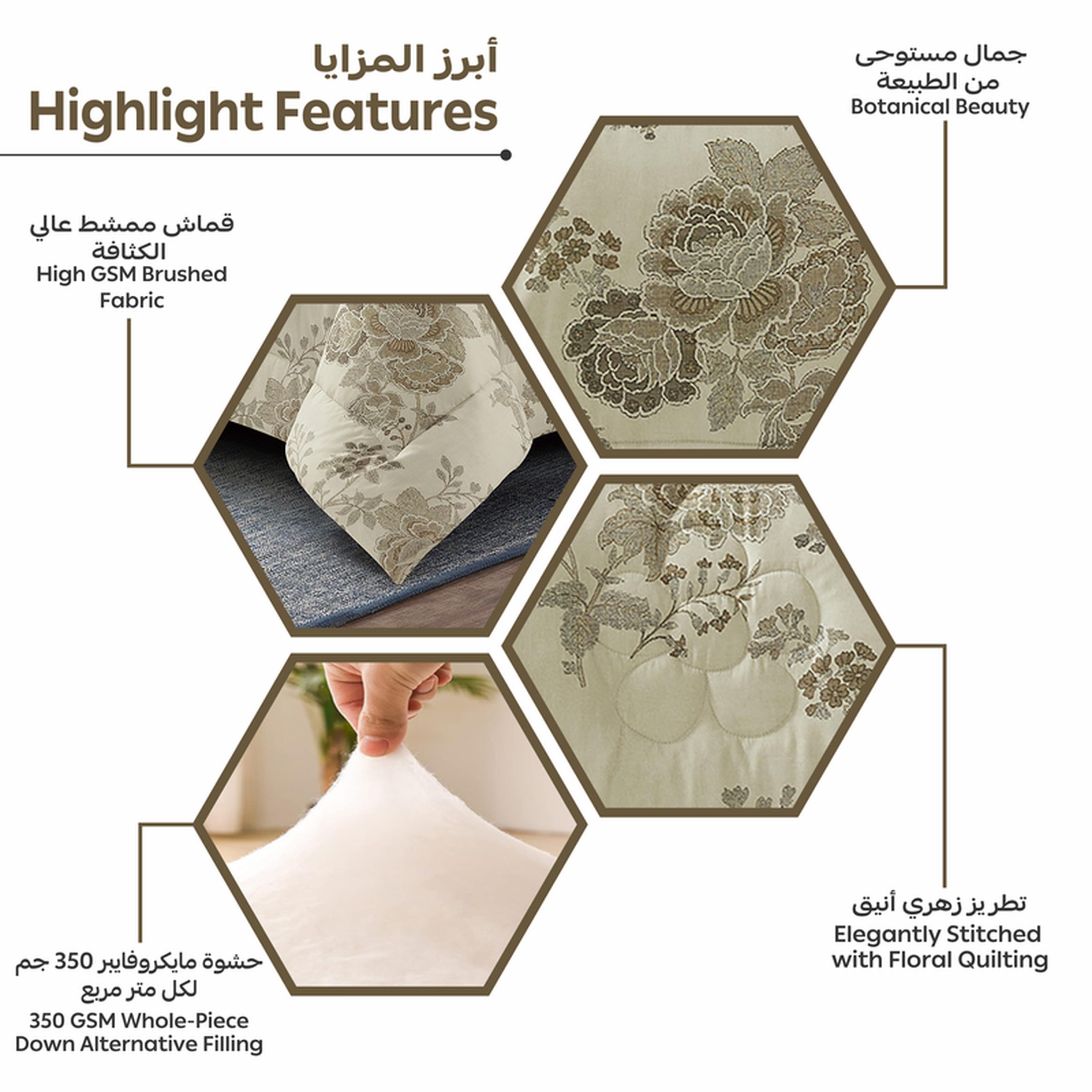 طقم لحاف فردي بطبعات 4 قطع من دوناتيلا - 170×230 سم-household-bedding-comfortersandbedspreads-comforters-image-5