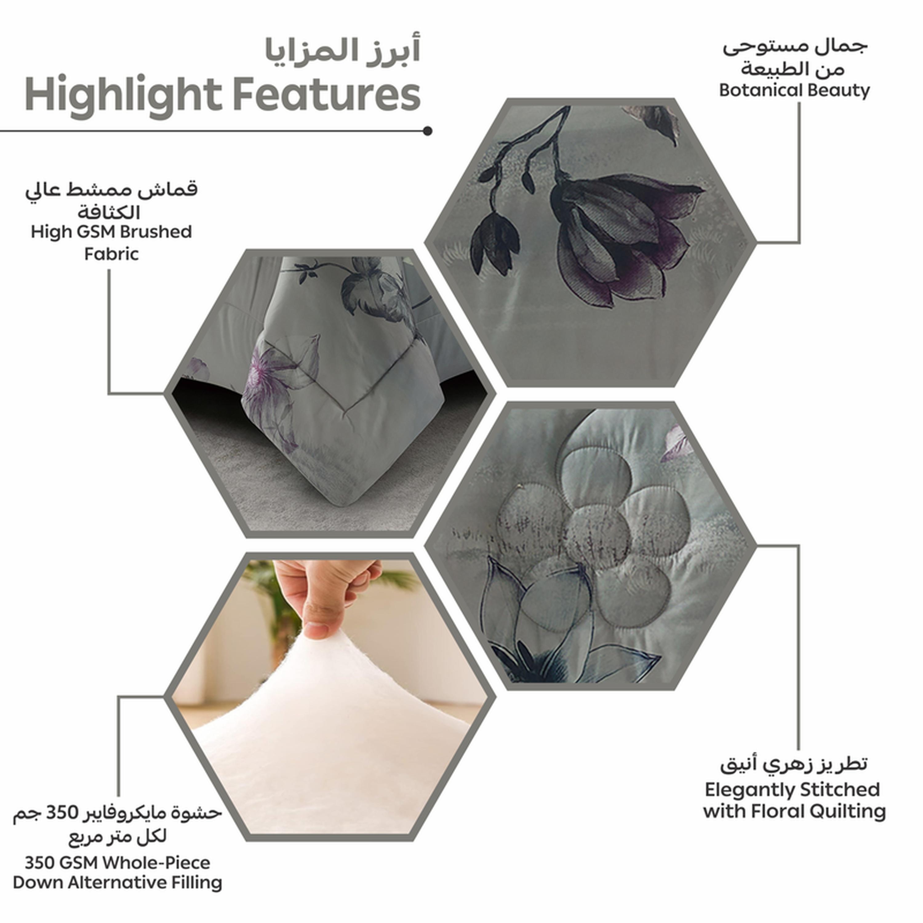 طقم لحاف فردي بطبعات 4 قطع من دوناتيلا - 170×230 سم-household-bedding-comfortersandbedspreads-comforters-image-5