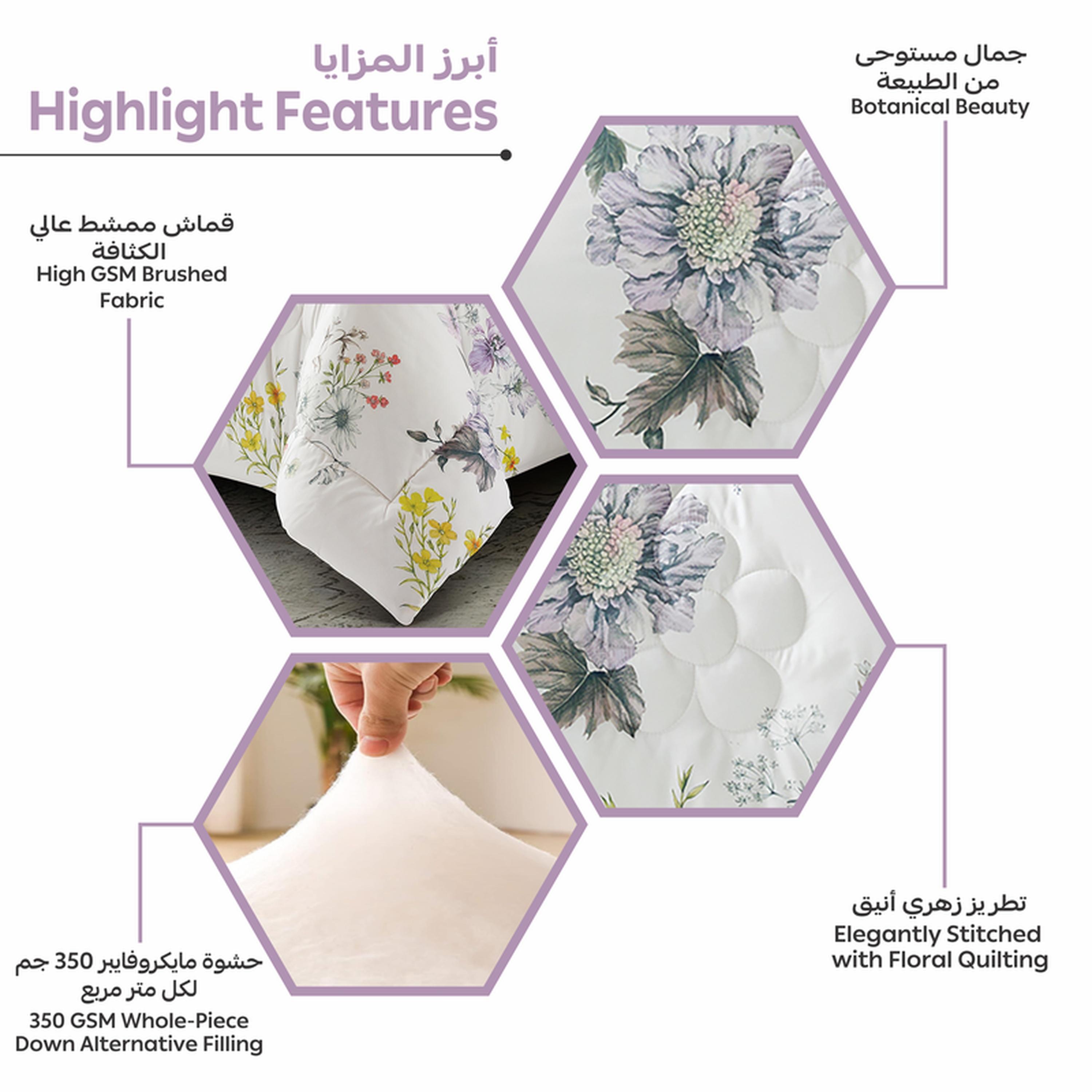 Printed 4-Piece Single Comforter Set - 170x230 cms-household-bedding-comfortersandbedspreads-comforters-image-5