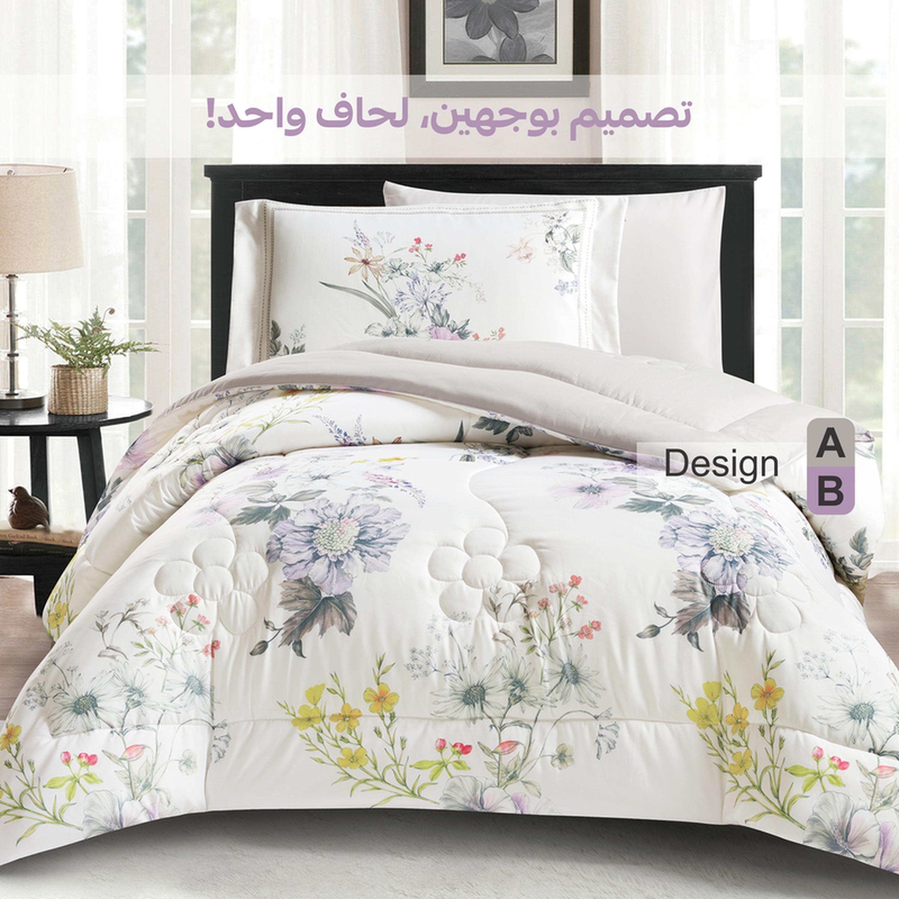 Printed 4-Piece Single Comforter Set - 170x230 cms-household-bedding-comfortersandbedspreads-comforters-image-6